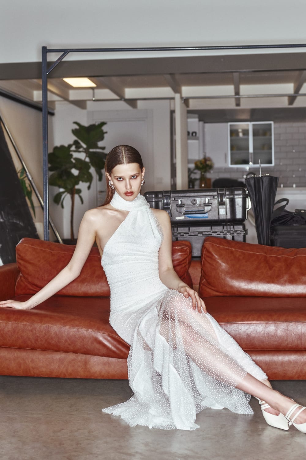 Khéla The Label-Champagne Chic Gown-Elbise-4-Milagron.com