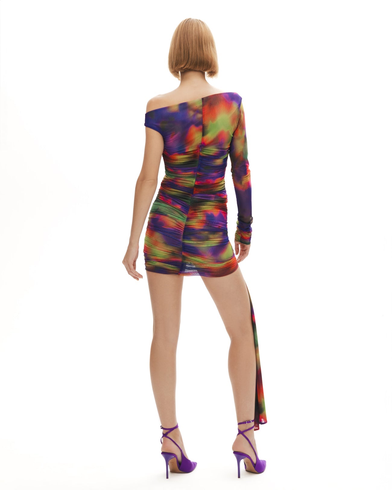 Khéla The Label-Corrupt Cosmo Dress In Multi-Elbise-3-Milagron.com