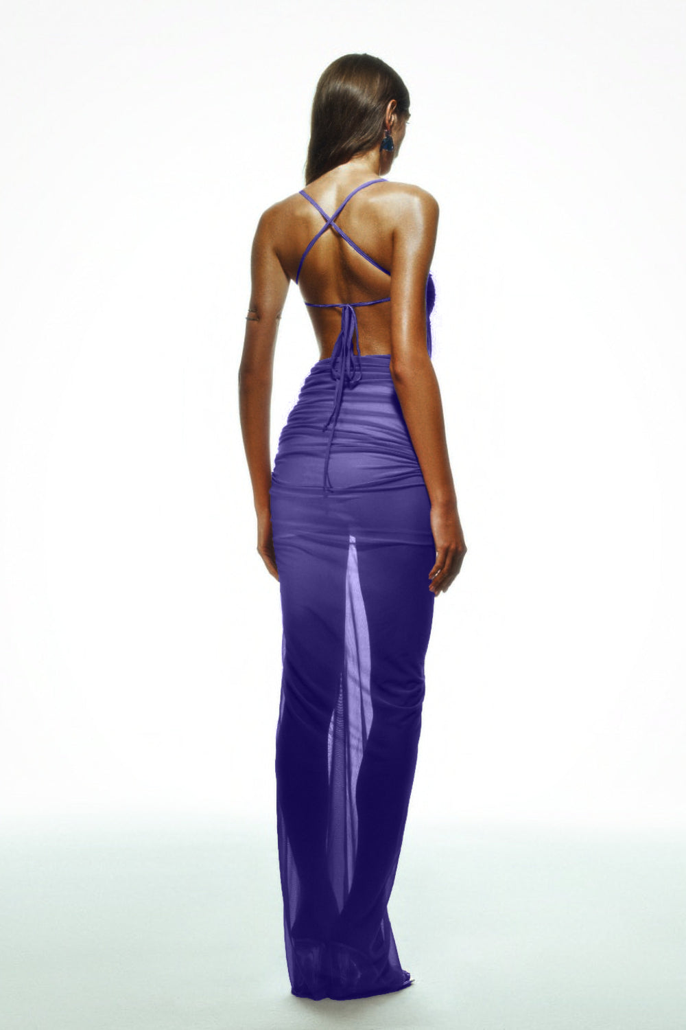 Khéla The Label-Fainthearted Dress In Purple-Elbise-2-Milagron.com