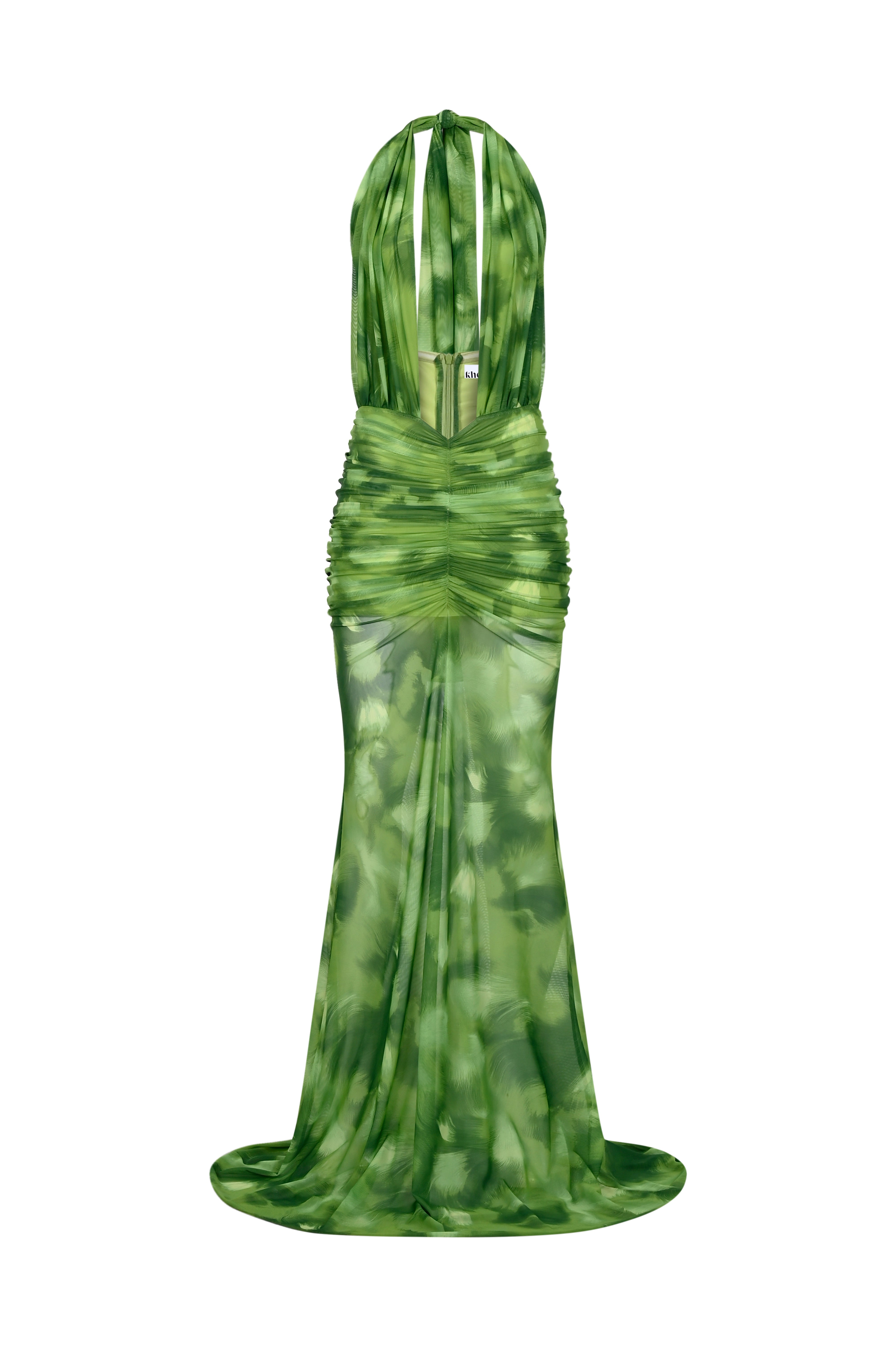 Khéla The Label-Forbidden Fruit Dress In Green-Elbise-4-Milagron.com