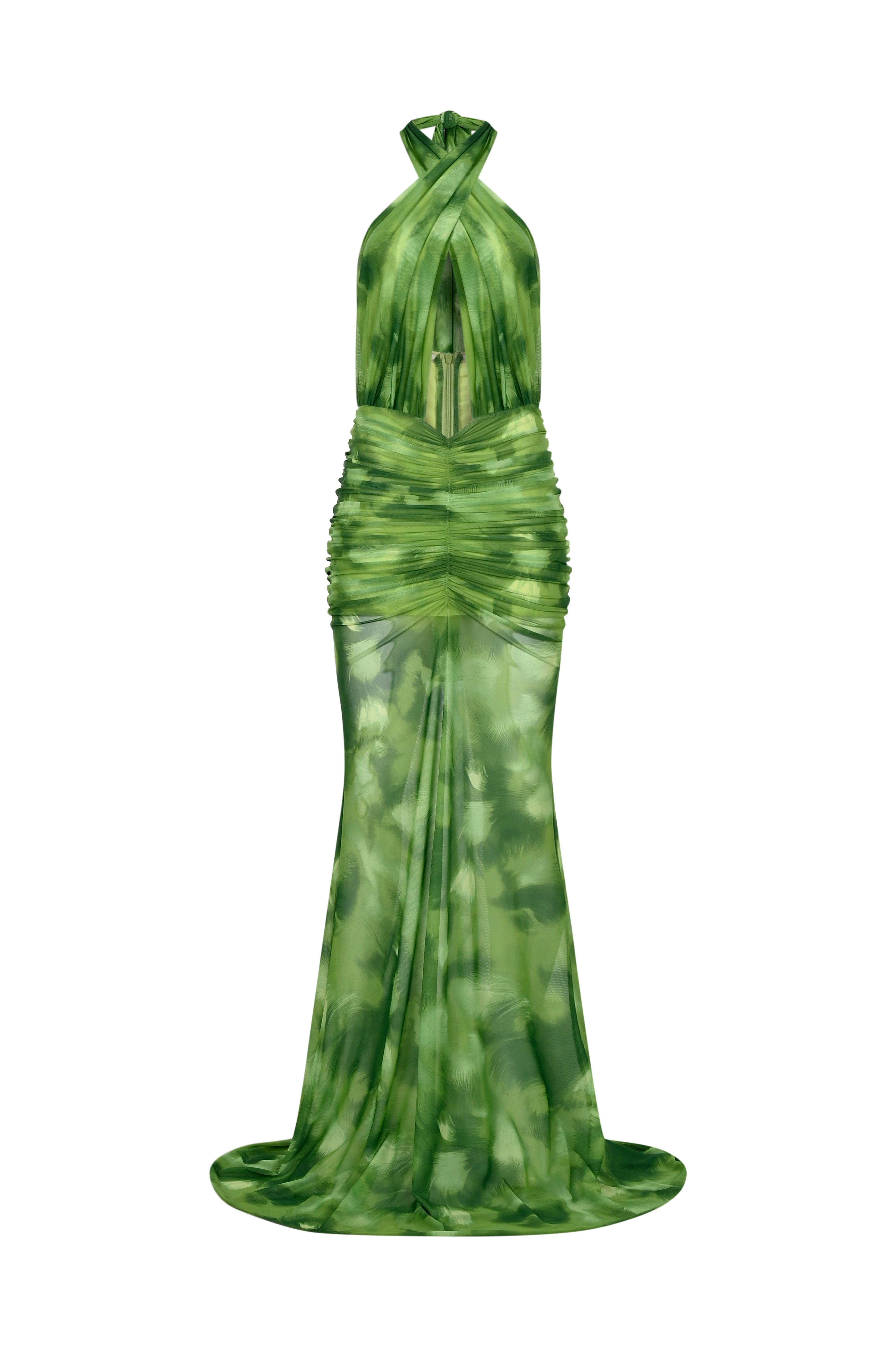 Khéla The Label-Forbidden Fruit Dress In Green-Elbise-5-Milagron.com