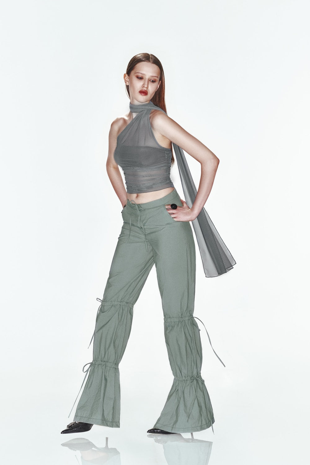 Khéla The Label-Get Over It Pants In Sea Moss-Pantolon-3-Milagron.com