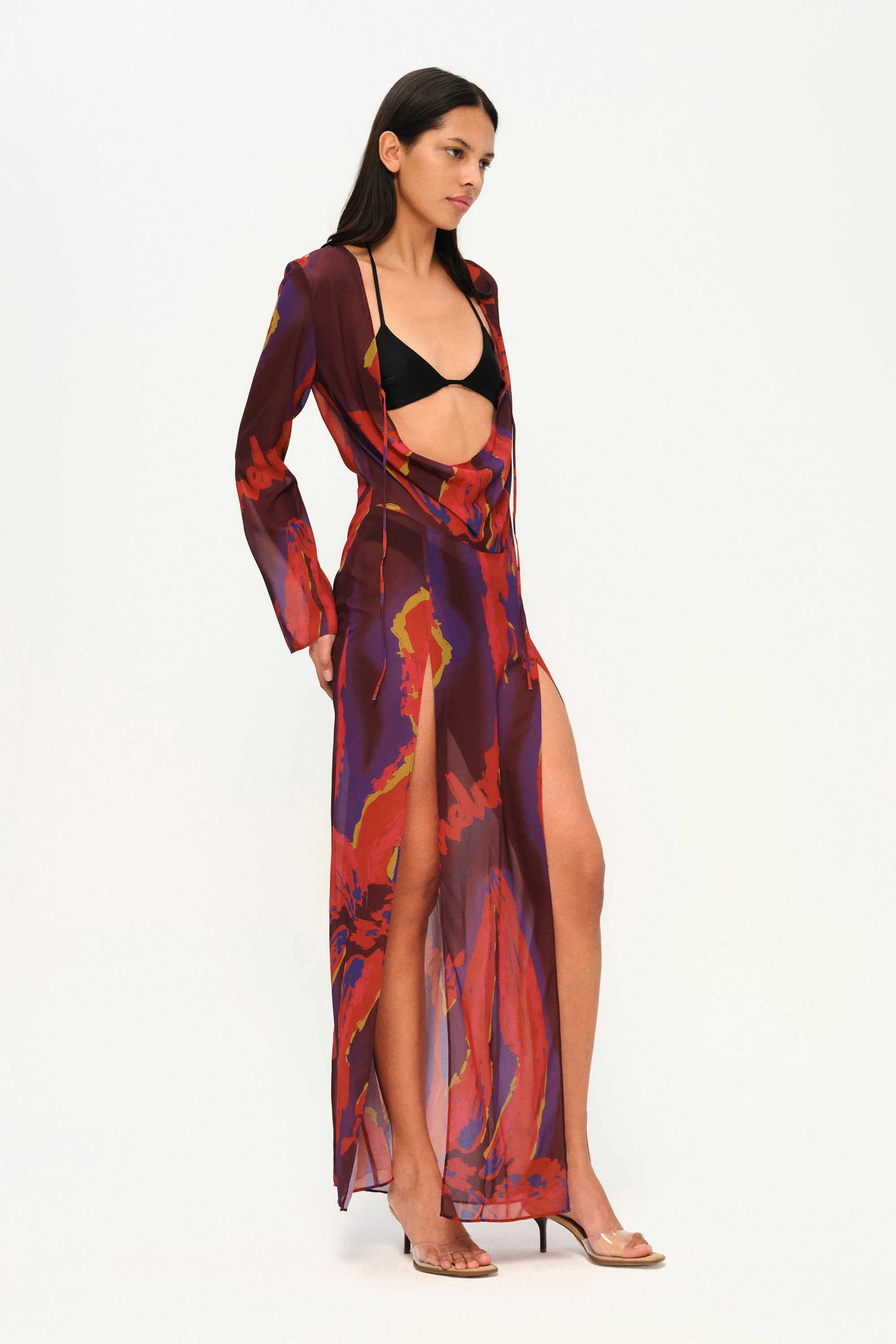 Khéla The Label-Heatwave Dress In Flower Print-Elbise-2-Milagron.com