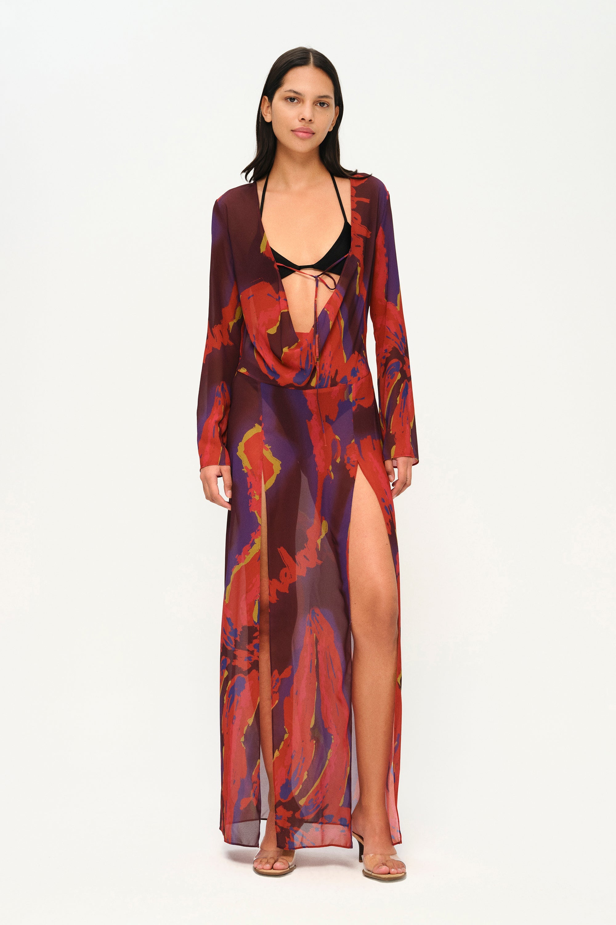 Khéla The Label-Heatwave Dress In Flower Print-Elbise-3-Milagron.com