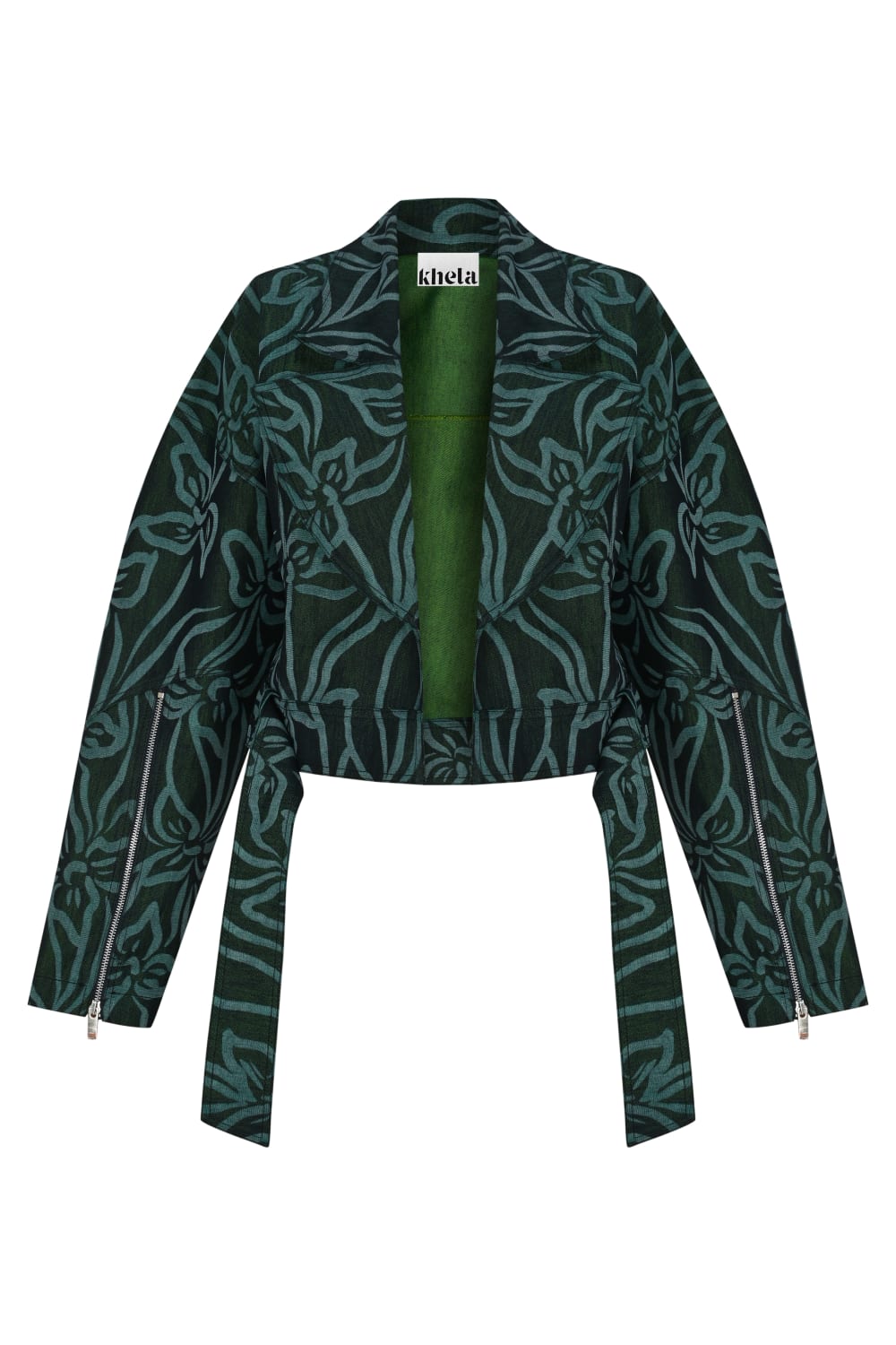 Khéla The Label-Heatwave Jacket In Green-Ceket-4-Milagron.com
