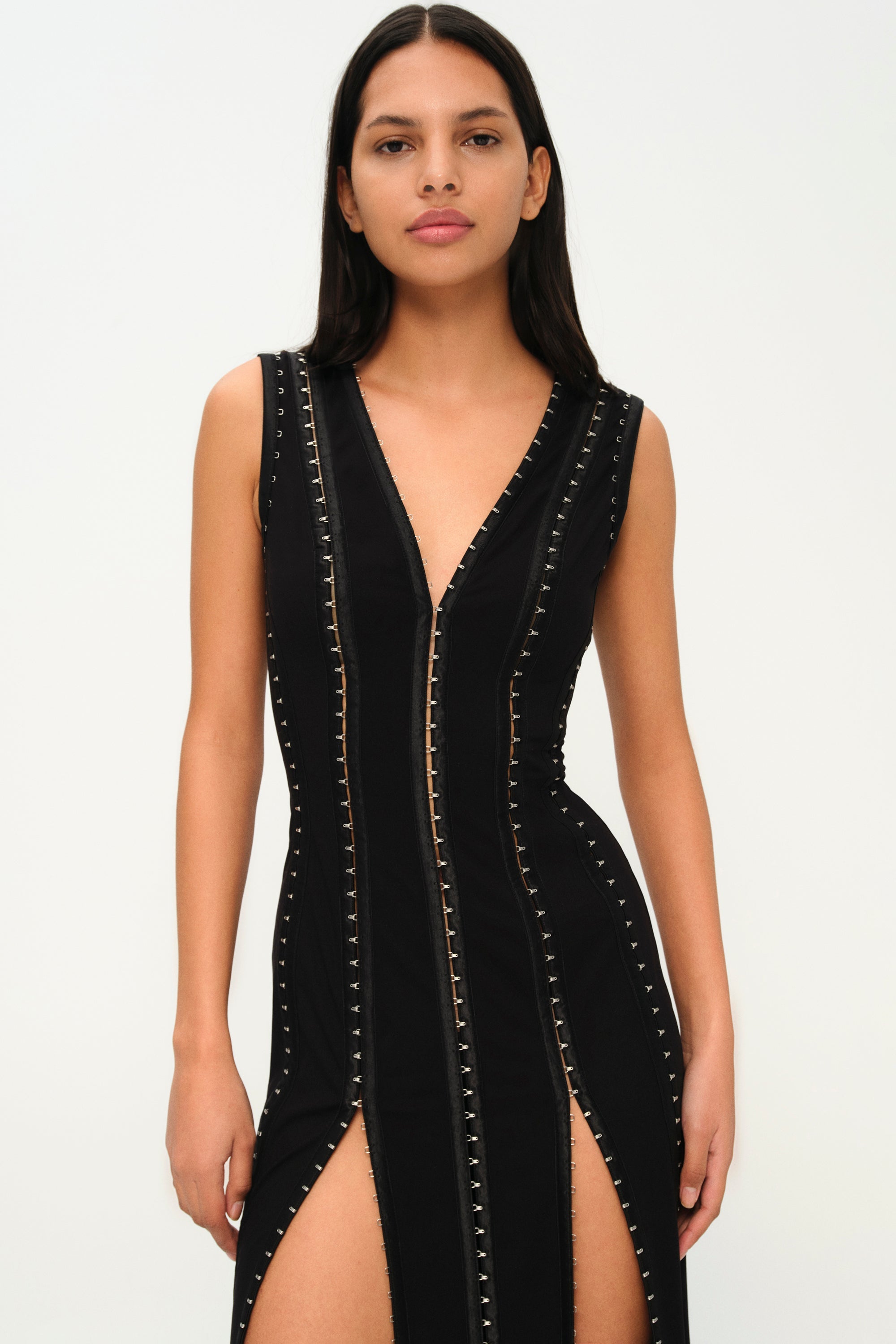 Khéla The Label-Holy Mess Dress Noir-Elbise-4-Milagron.com