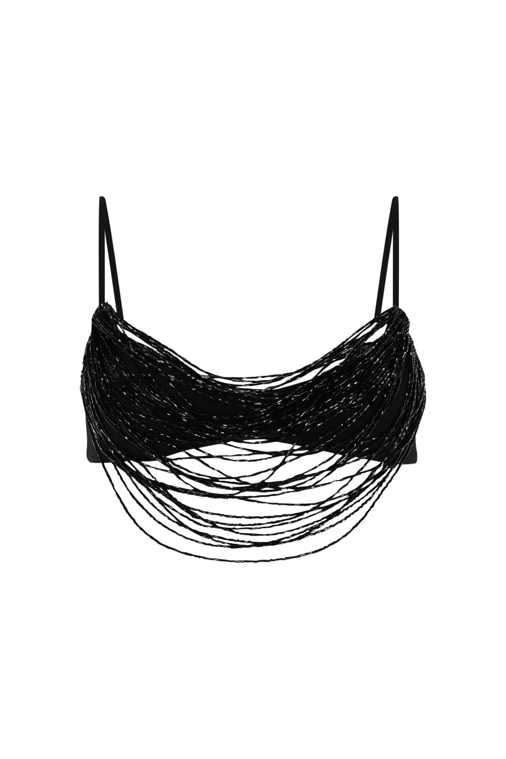 Khéla The Label-Keeper Beaded Bra-Top-1-Milagron.com