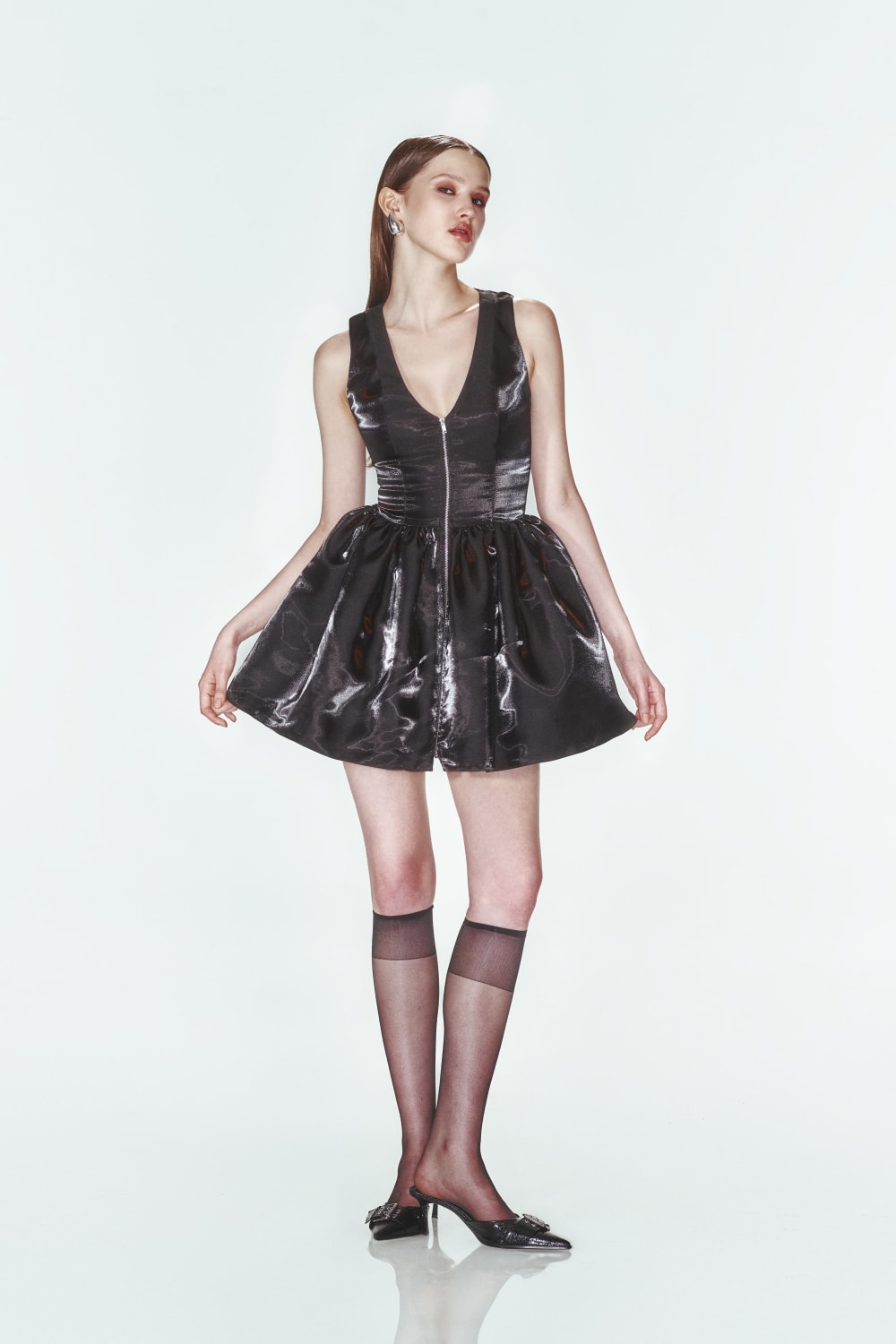 Khéla The Label-Love Notes Dress In Black-Elbise-1-Milagron.com