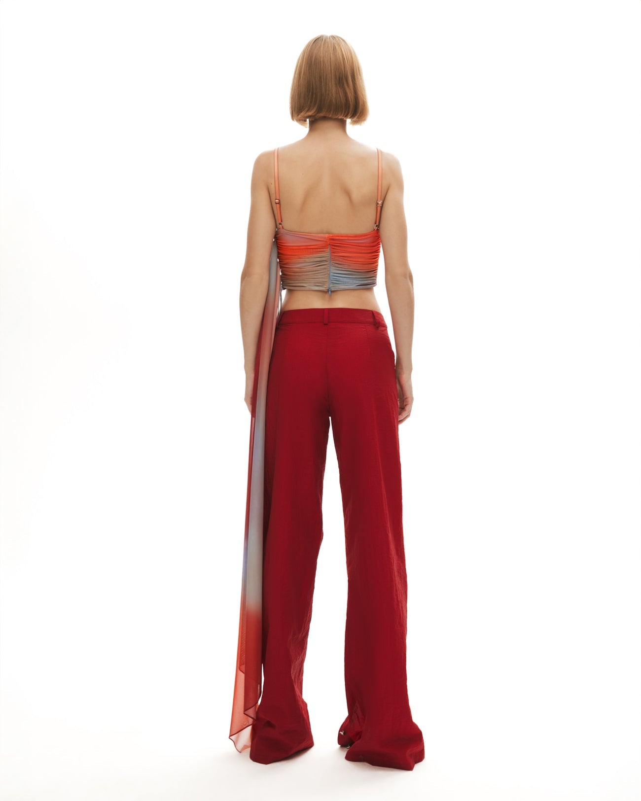 Khéla The Label-Magnet Of Scandal Pants In Merlot-Pantolon-3-Milagron.com