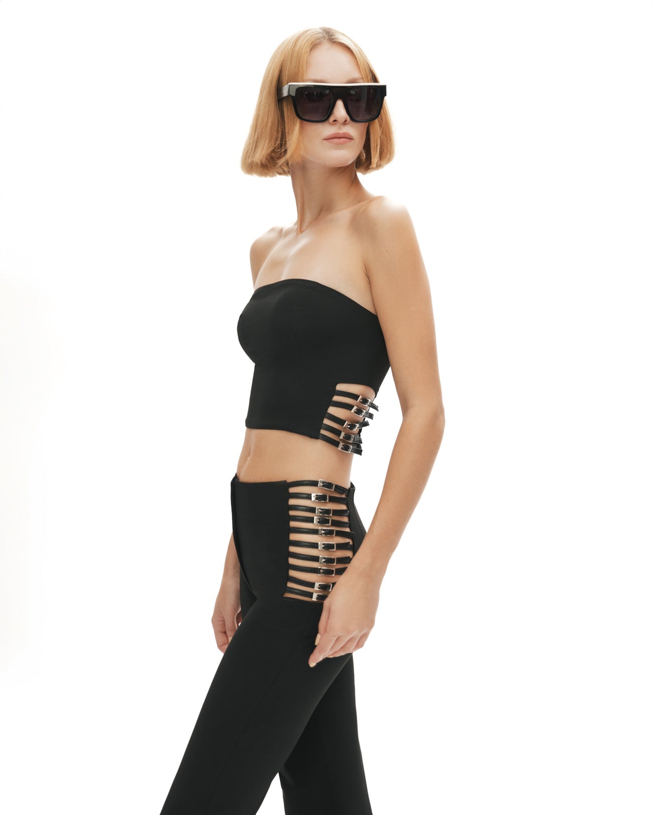 Khéla The Label-Power Trip Pants In Black-Pantolon-3-Milagron.com