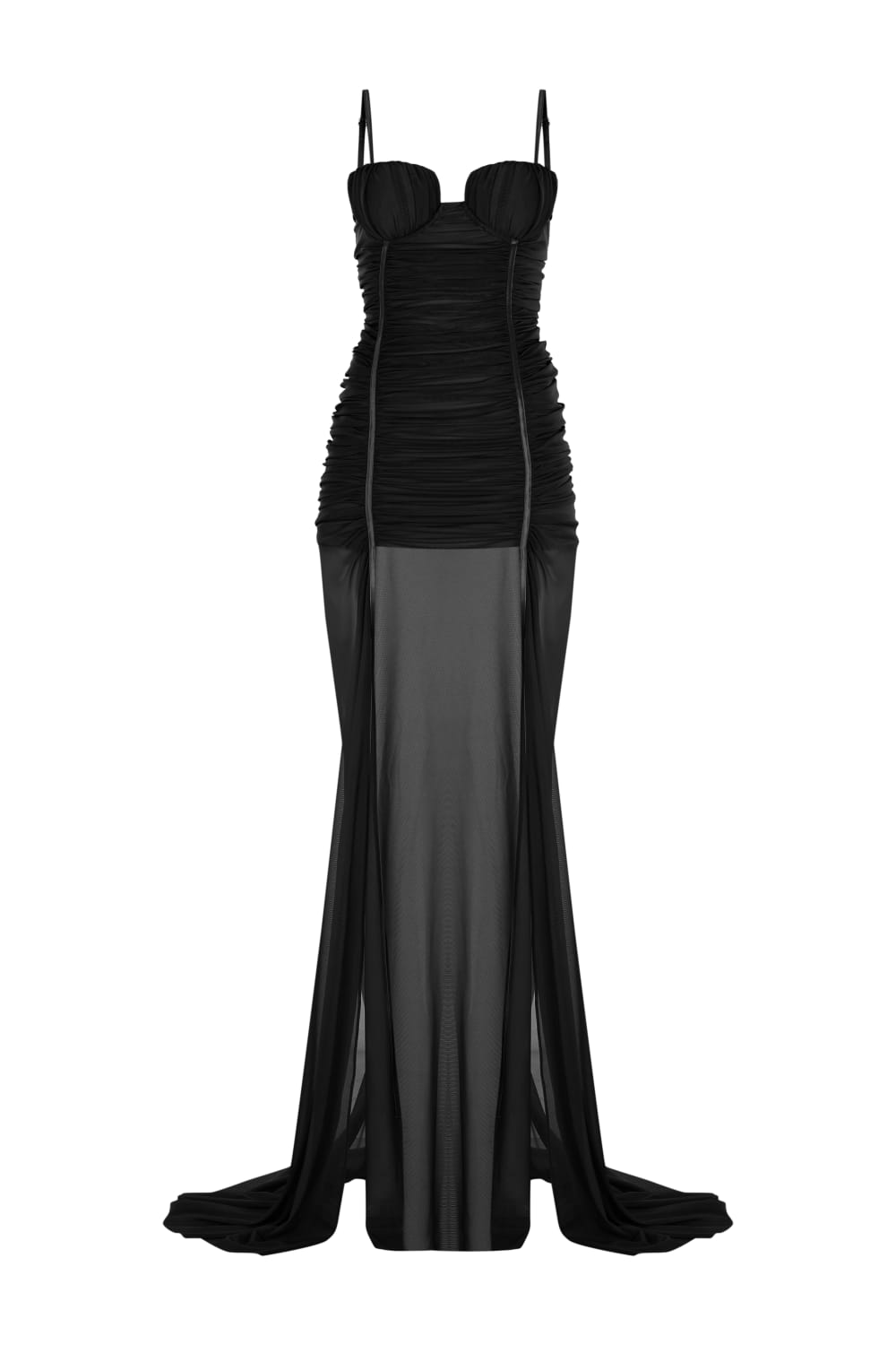 Khéla The Label-Rolling In Love Gown In Black-Elbise-1-Milagron.com
