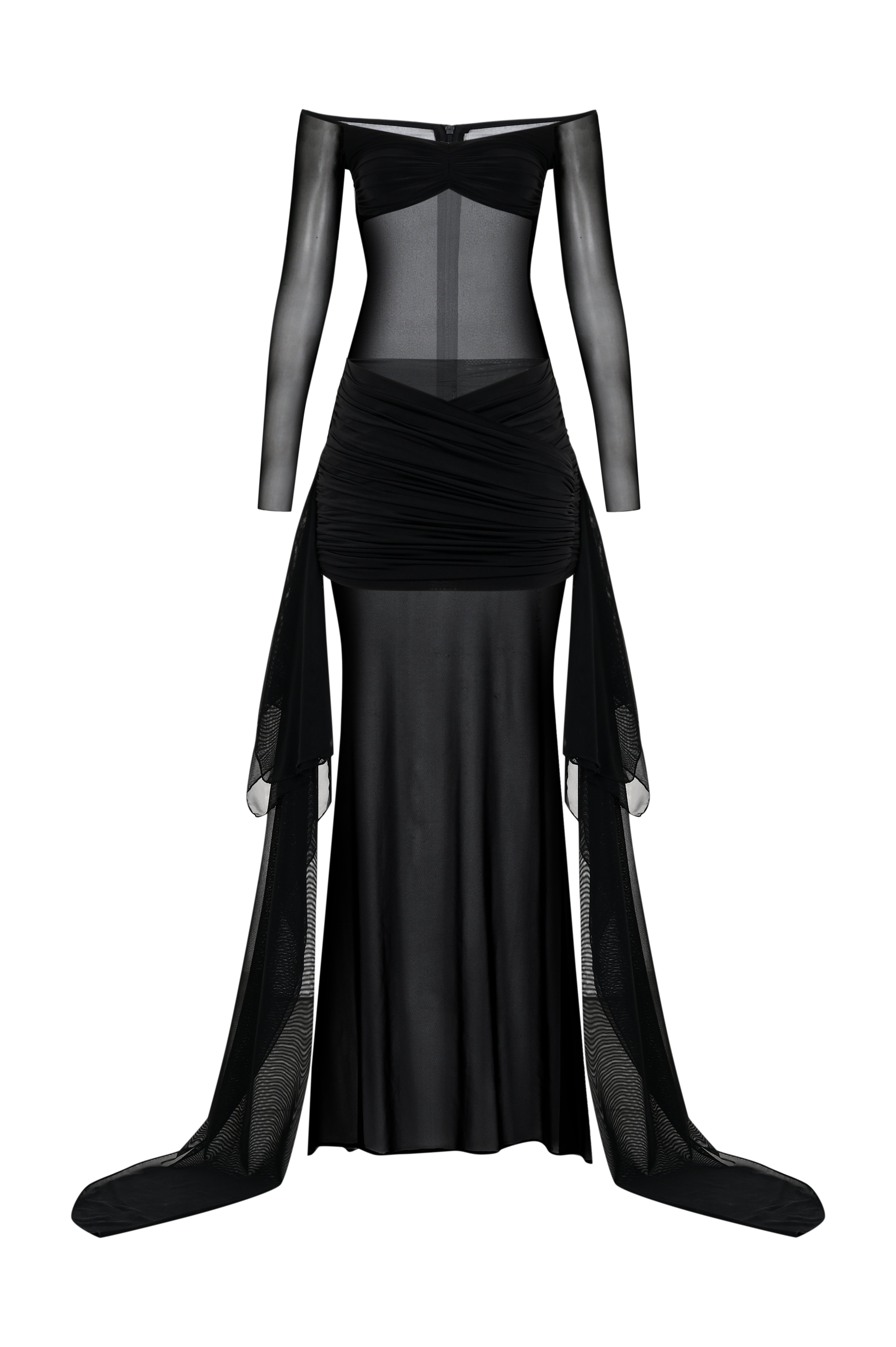 Khéla The Label-Seven Deadly Sips Dress In Black-Elbise-4-Milagron.com