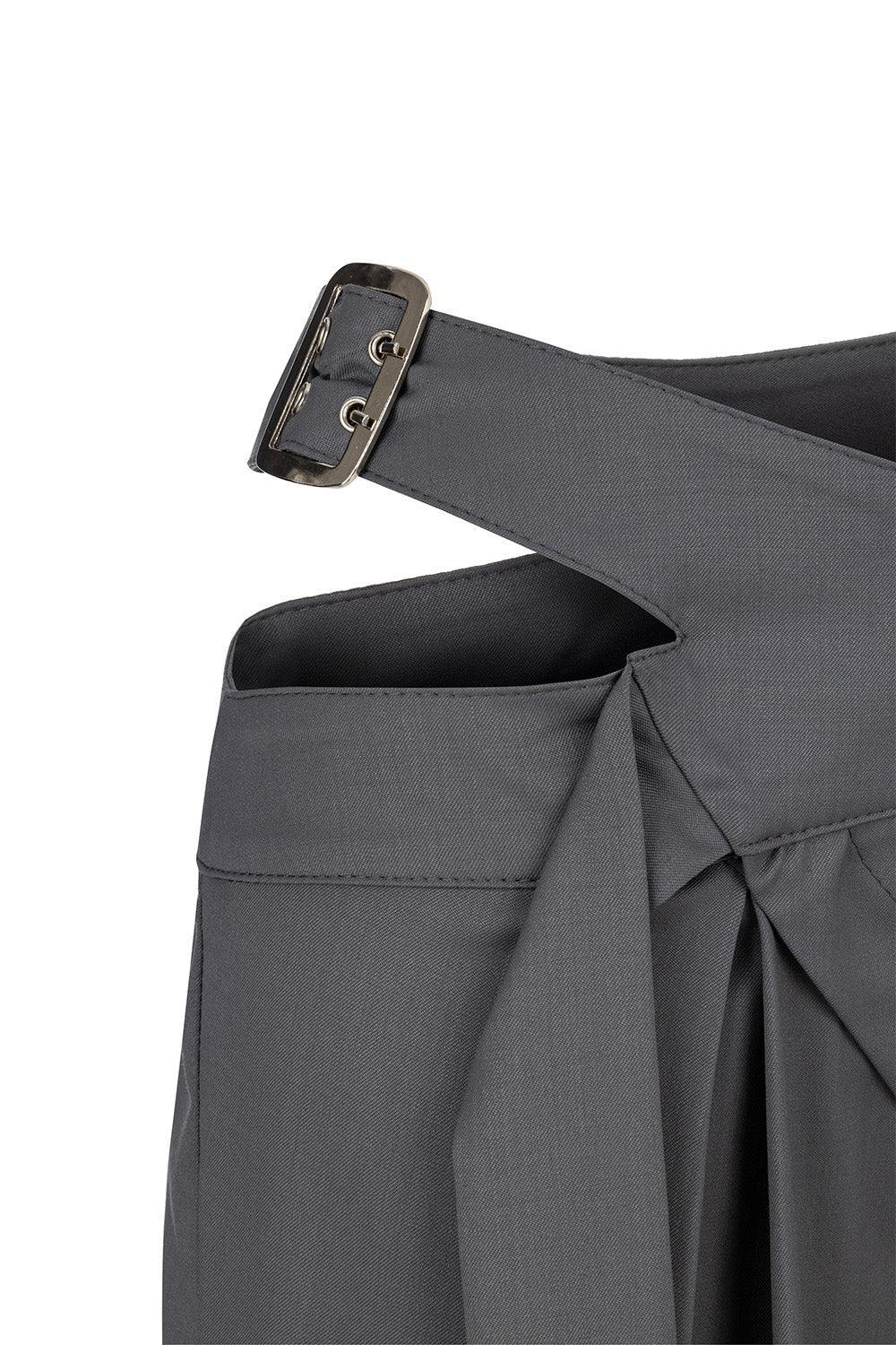 Khéla The Label-Sidekick Pants In Gray-Pantolon-6-Milagron.com