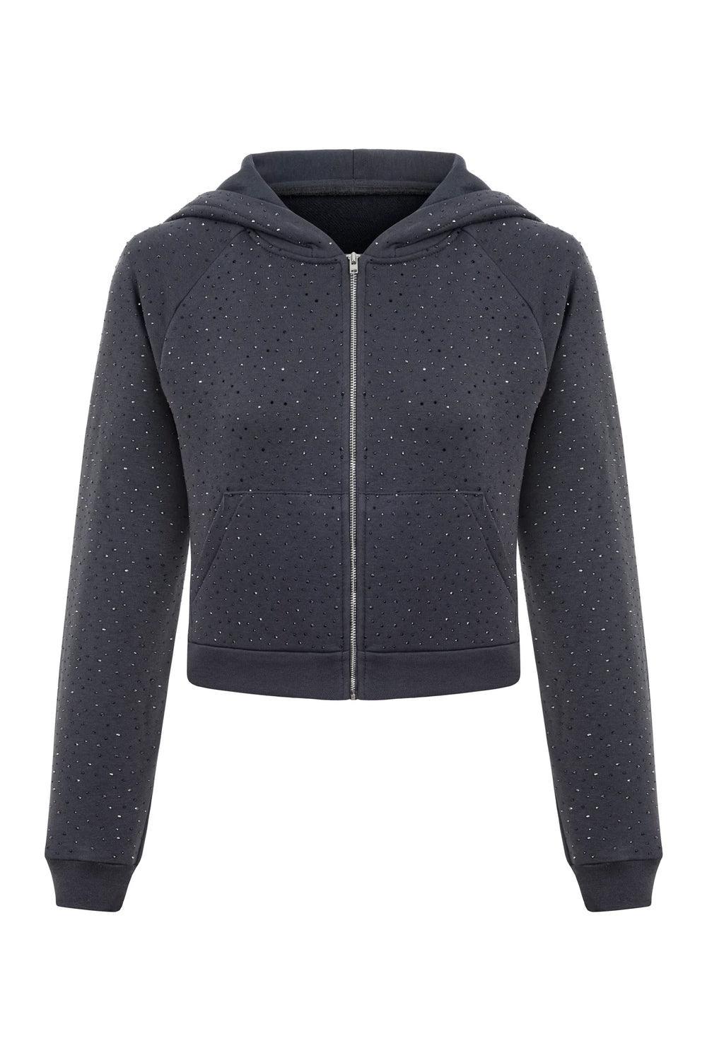 Khéla The Label-Stellar Zip Hoodie-Sweatshirts & Hoodies-1-Milagron.com