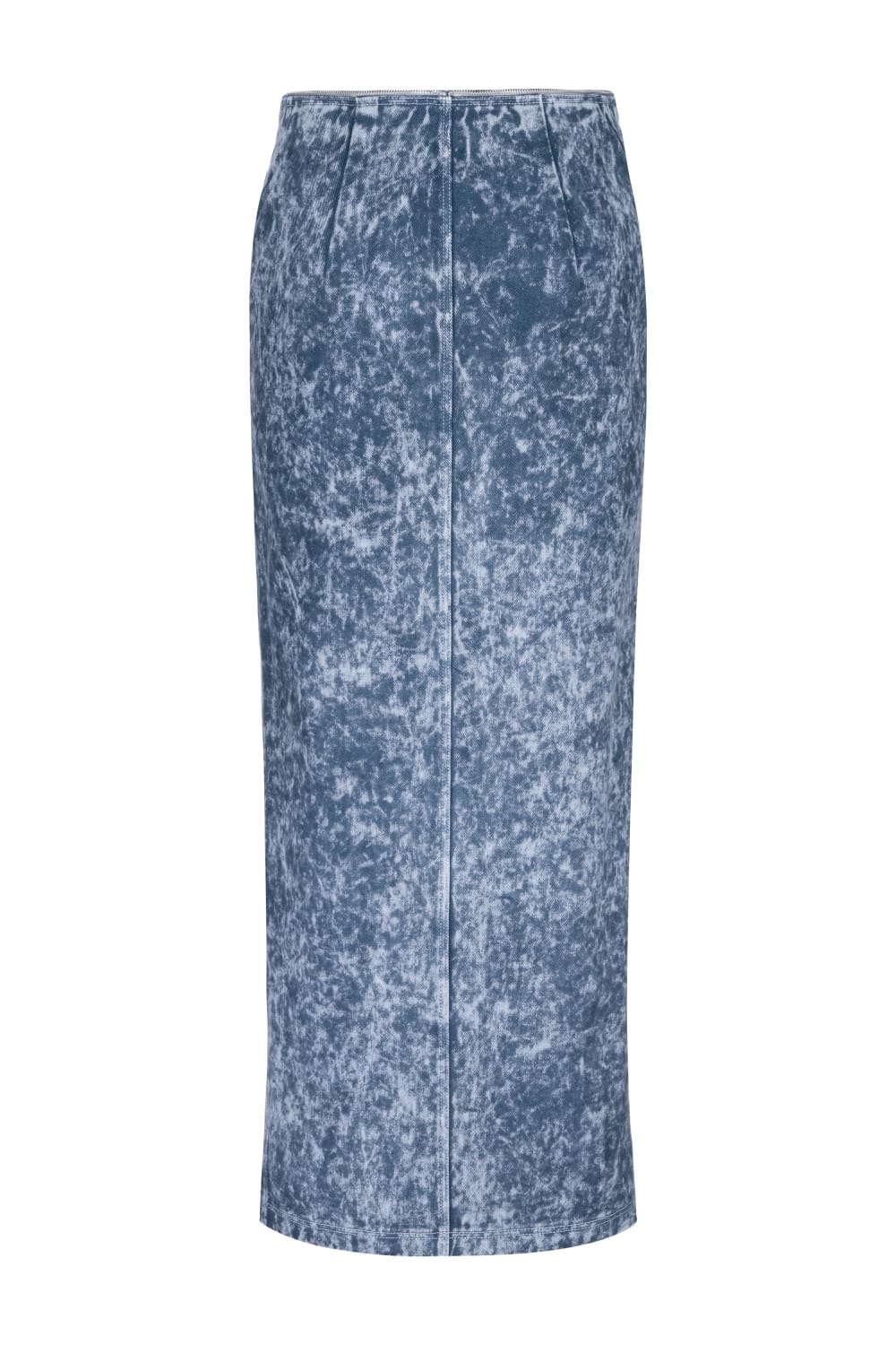 Khéla The Label Store-Manipulator Skirt In Gray Acid Wash-Etek-5-Milagron.com