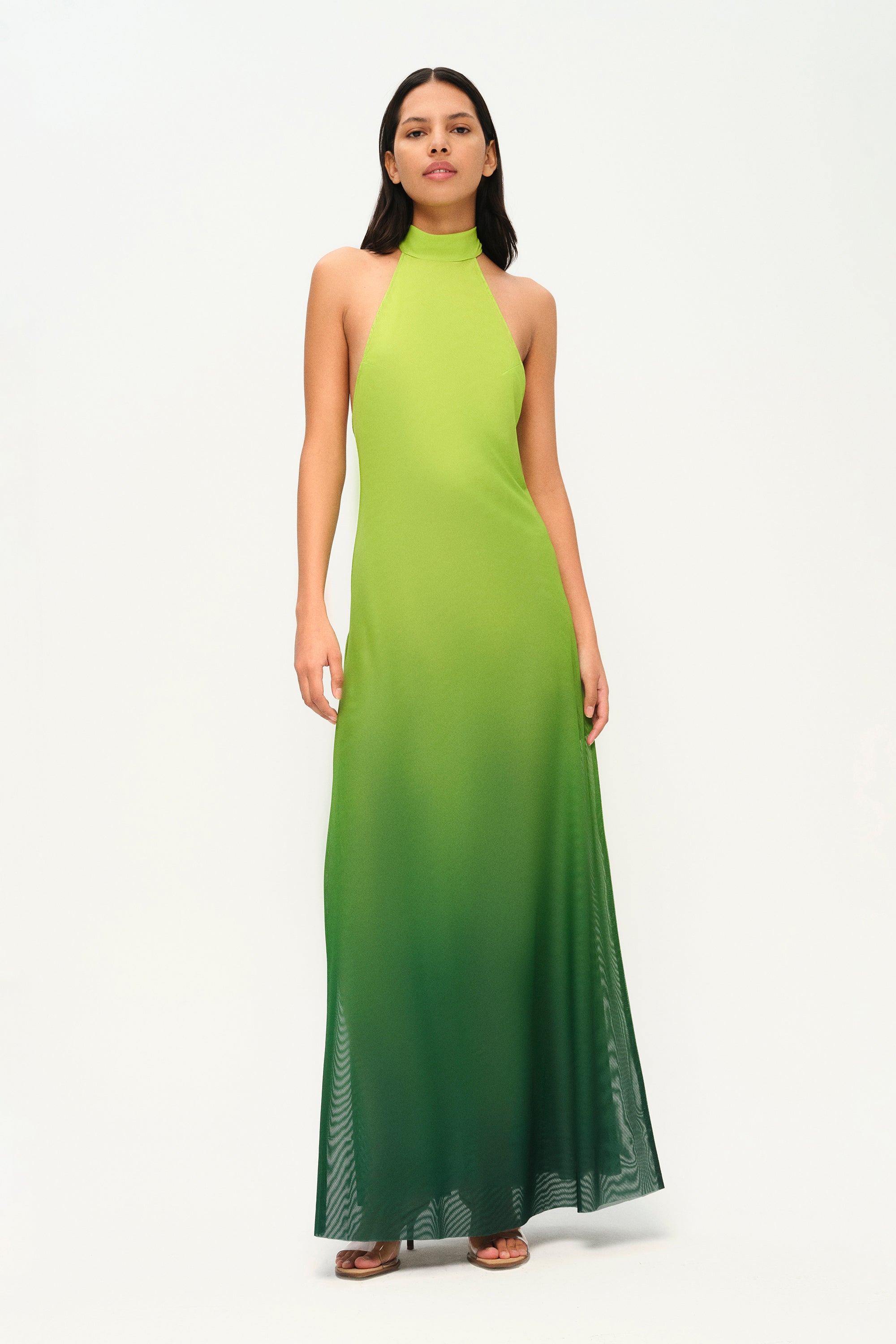 Khéla The Label-Sweet Escape In Green Gradient-Elbise-2-Milagron.com