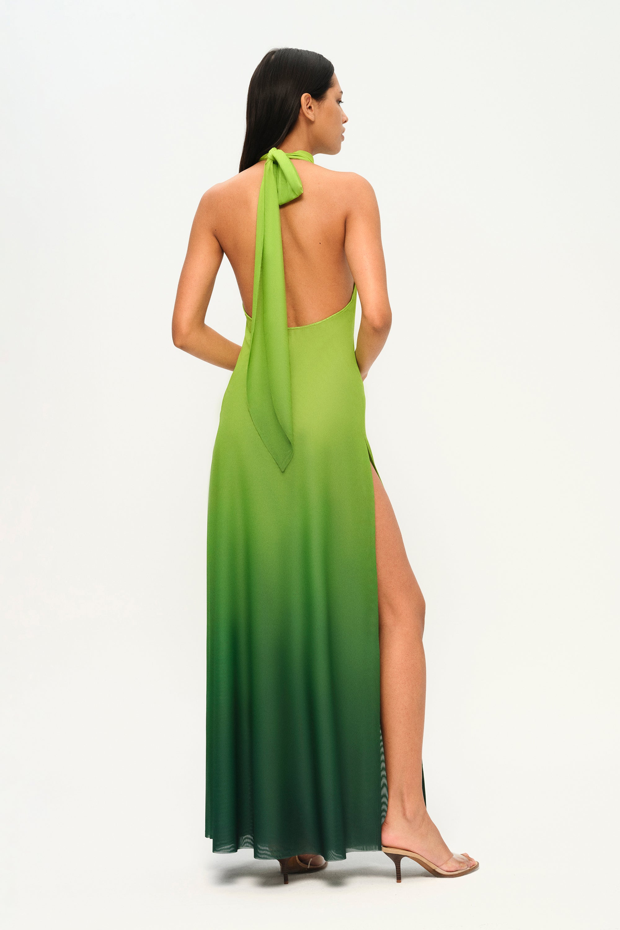 Khéla The Label-Sweet Escape In Green Gradient-Elbise-3-Milagron.com