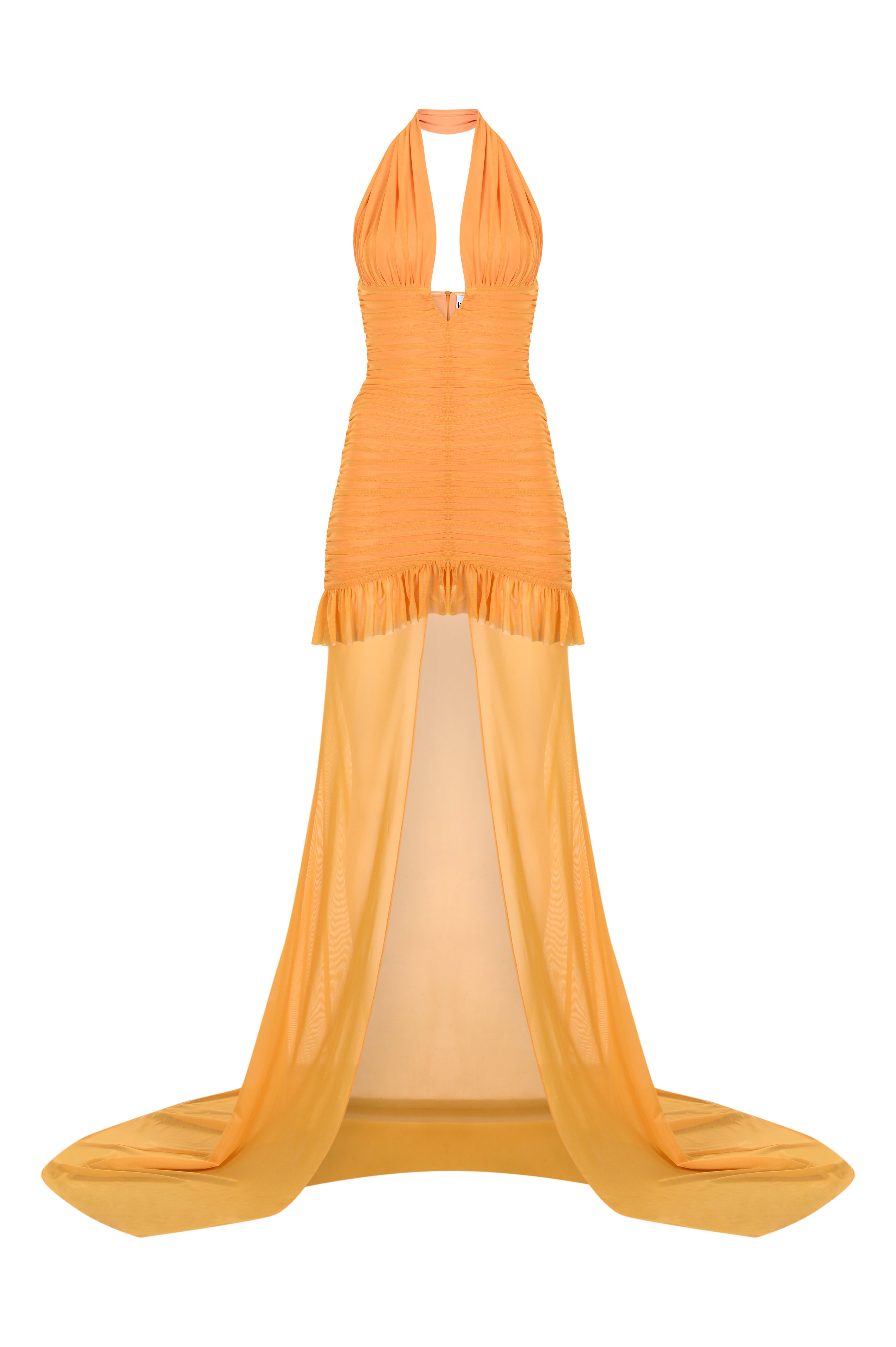 Khéla The Label-Temptress Tini Dress In Mango-Elbise-7-Milagron.com