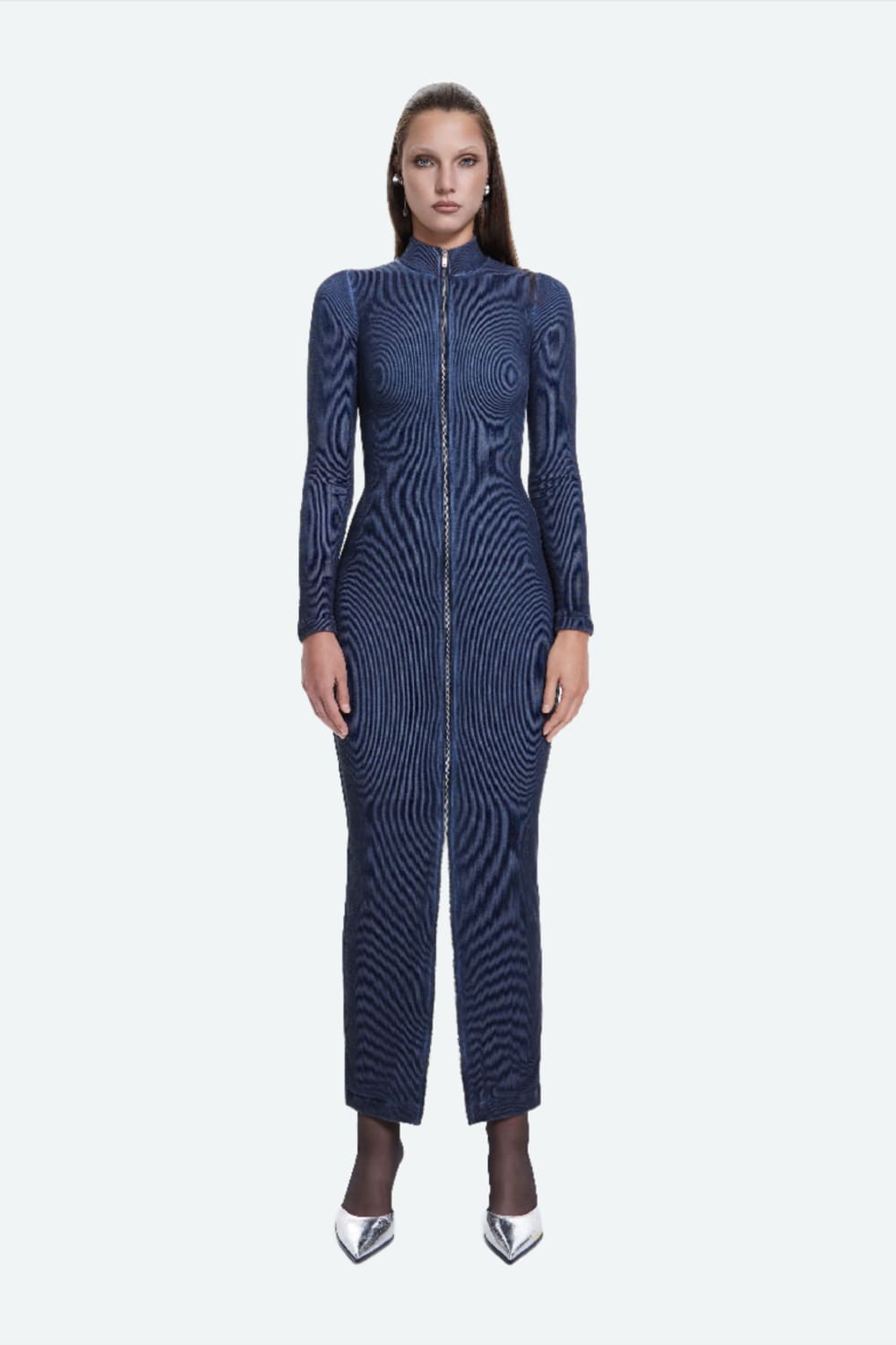 Khéla The Label-Transient Dress In Indigo-Tulum-2-Milagron.com