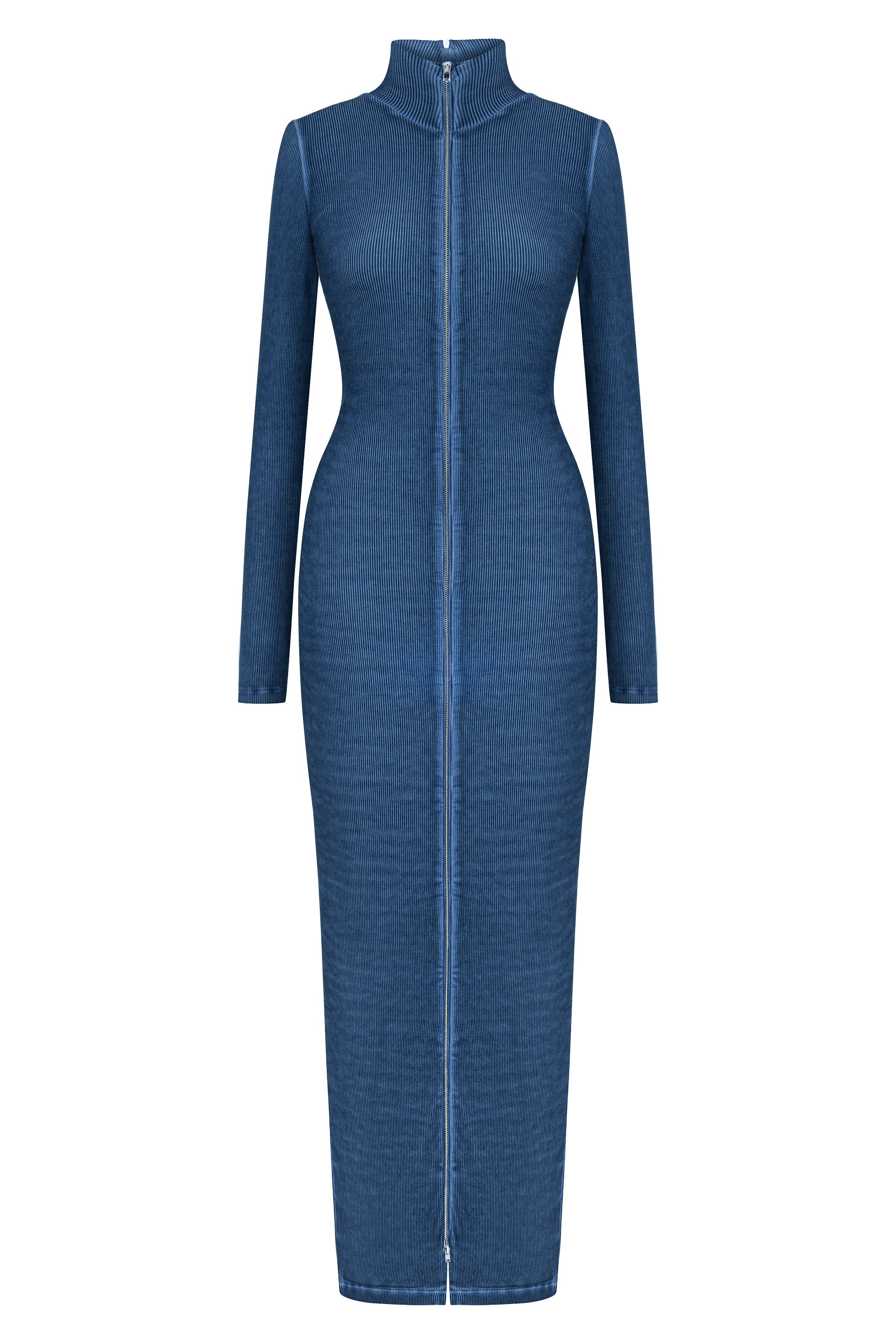 Khéla The Label-Transient Dress In Indigo-Tulum-1-Milagron.com