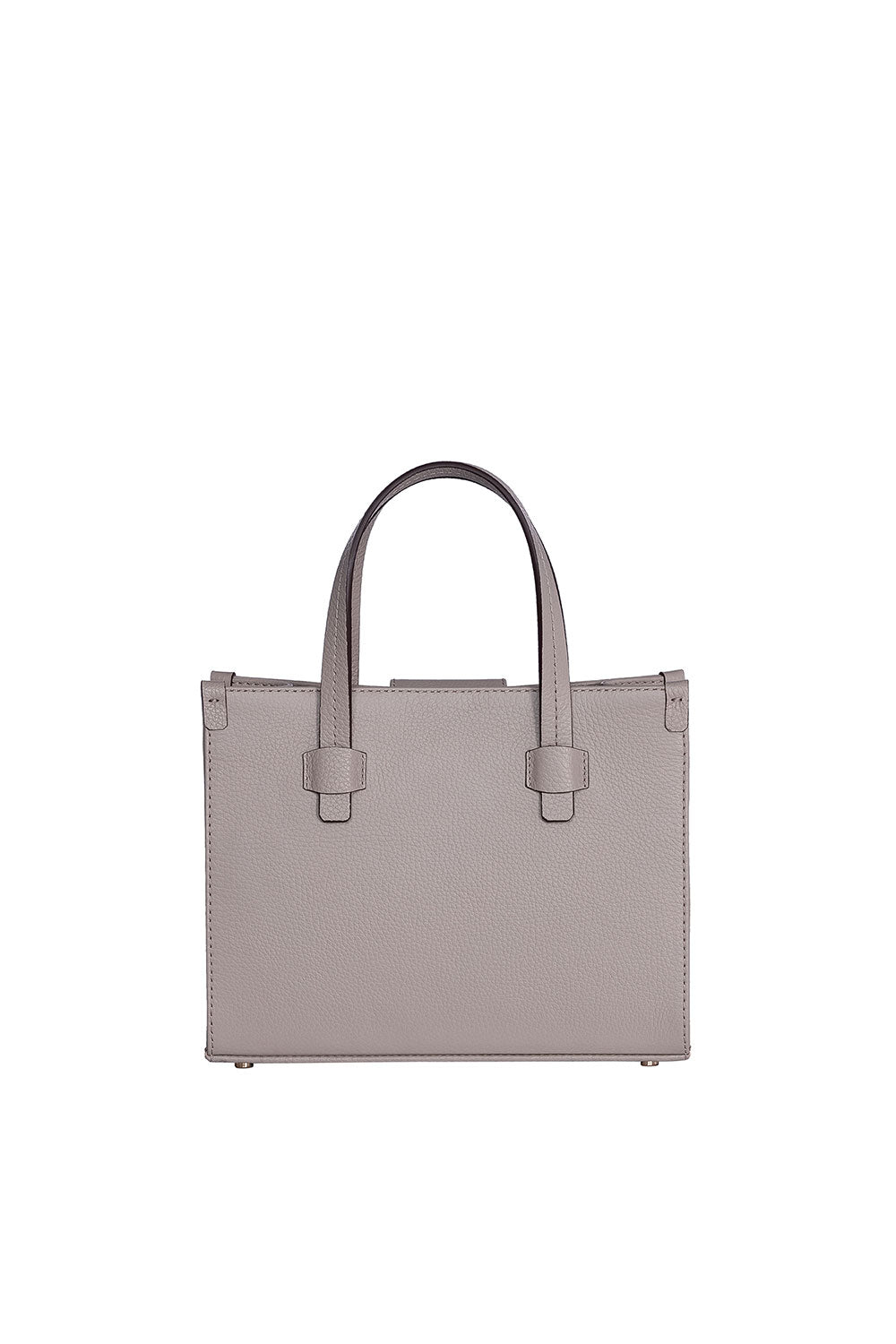 Khilios-Gabrielle Nude Mini Deri El / Omuz Çantası -El Çantası-4-Milagron.com