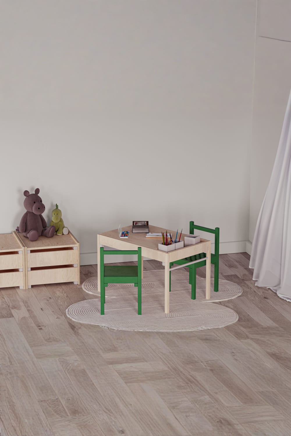 Kiddiverse-Flexa Masa Mini-Çalışma Masası-3-Milagron.com