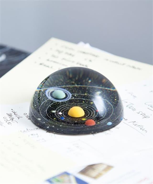 Kikkerland-Kikkerland Güneş Sistemi Kağıt Ağırlığı-Belge & Kağıt Düzenleyici-3-Milagron.com