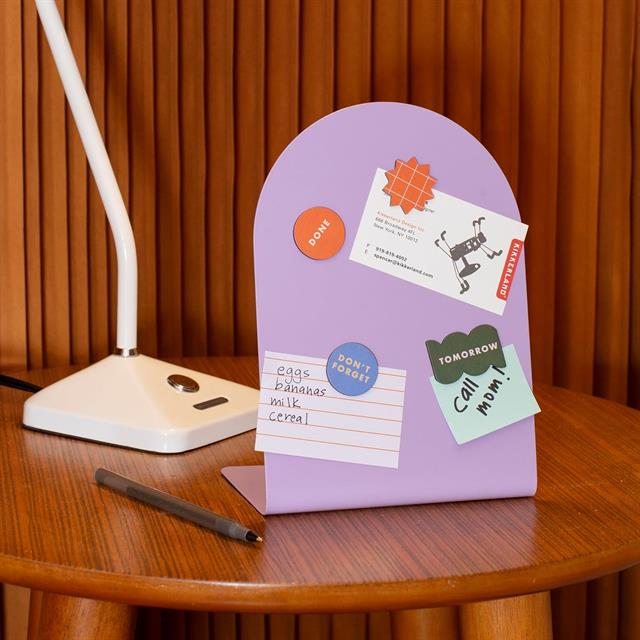 Kikkerland-Kikkerland Inkerie Purple Manyetik Board-Manyetik Board-4-Milagron.com