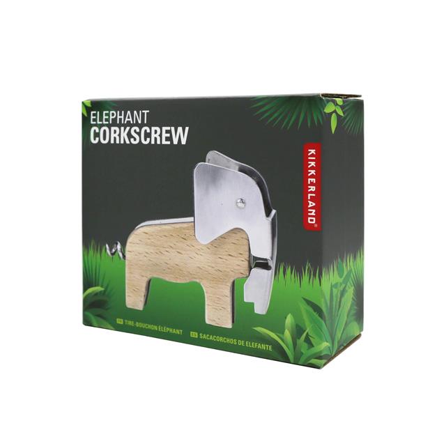 Kikkerland Elephant Corkscrew-Fil Tirbuşon