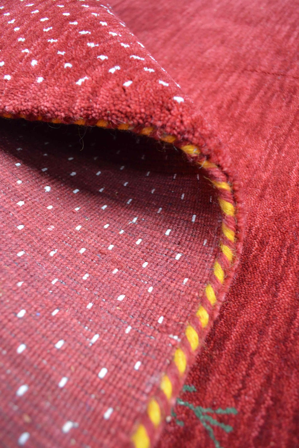 Lori Yünden El Dokuma Etnik Desenli Modern Halı - 7