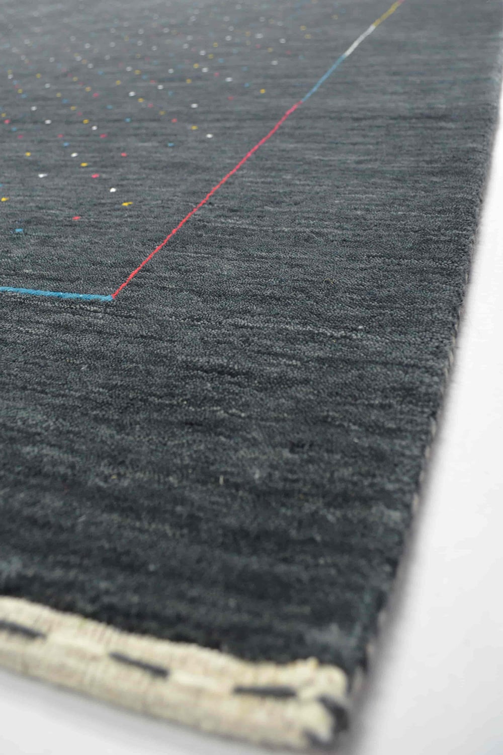 Lori Yünden El Dokuma Etnik Desenli Modern Halı - 8