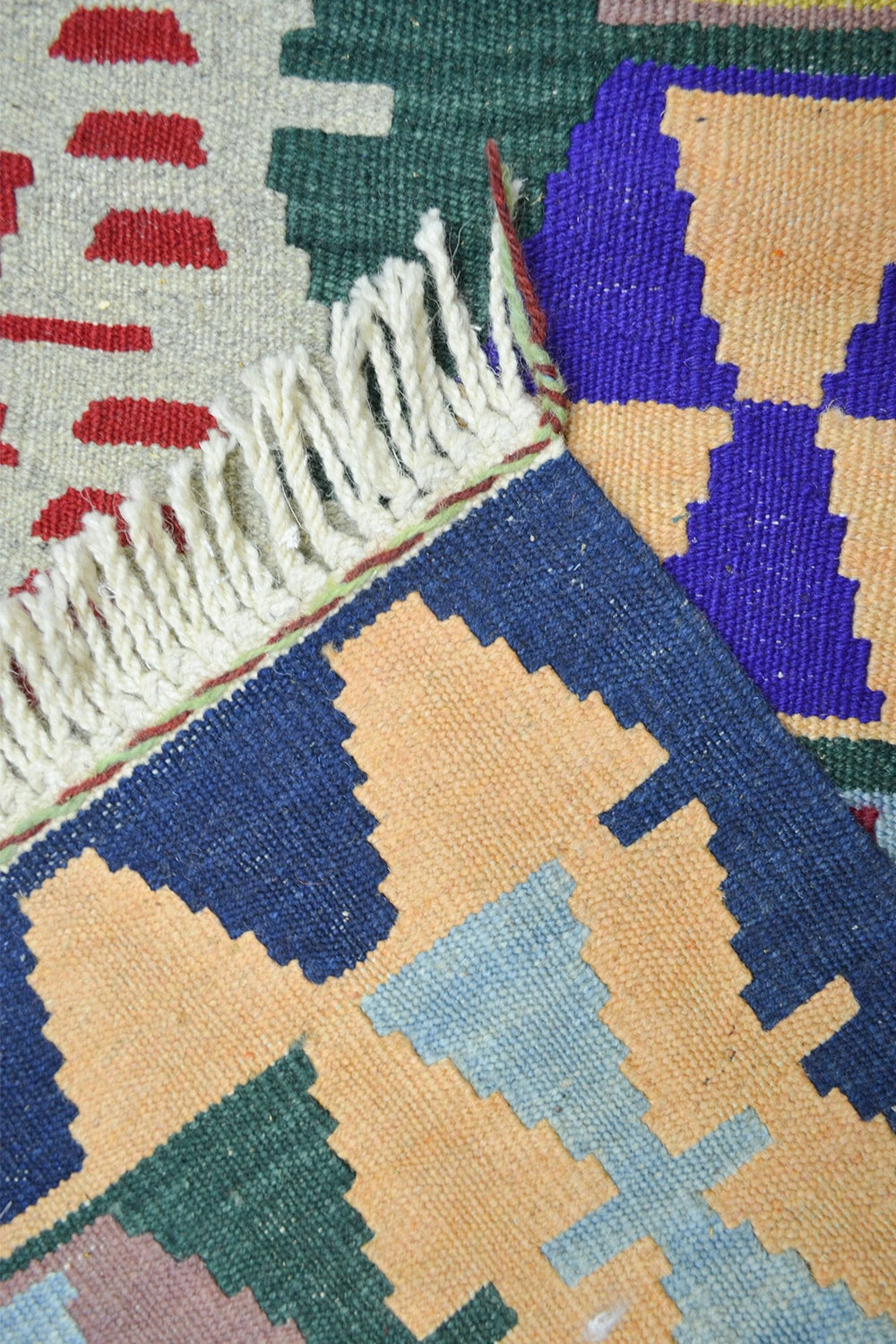 Yünden El Dokuma Uşak Kök İnce Kilim 120x180 Cm (2.16 M²) - 4