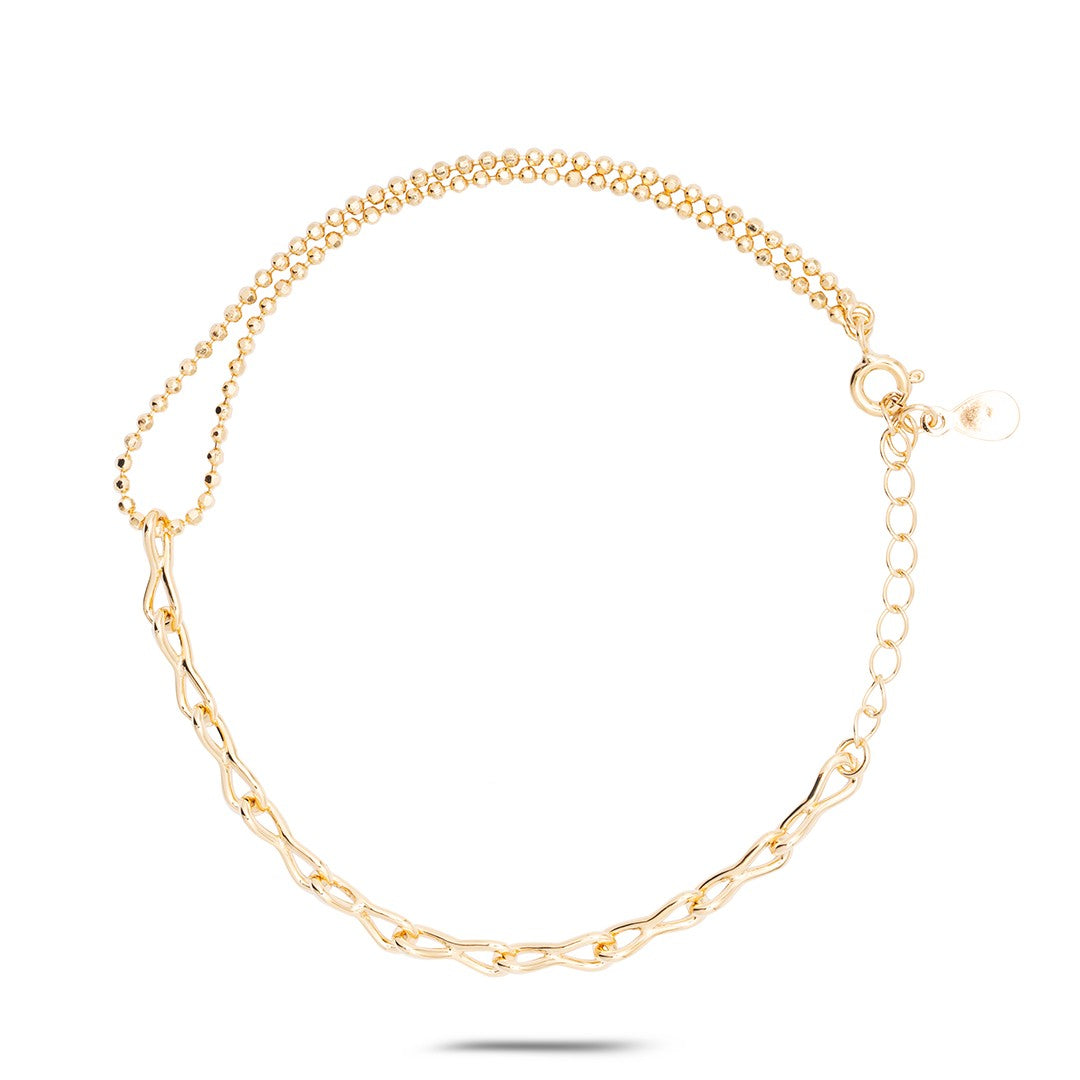 Kimolos-Argent Wave 925 Ayar Gümüş Bileklik-Bileklik-1-Milagron.com