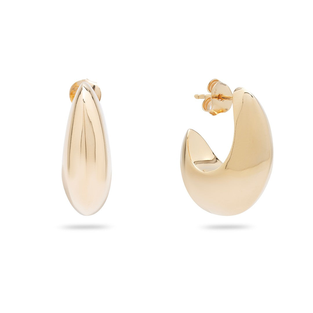 Kimolos-Bliss 925 Ayar Gümüş Küpe-Küpe-1-Milagron.com