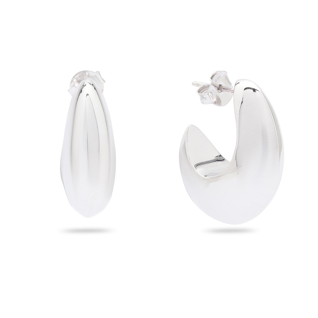 Kimolos-Bliss 925 Ayar Gümüş Küpe-Küpe-2-Milagron.com