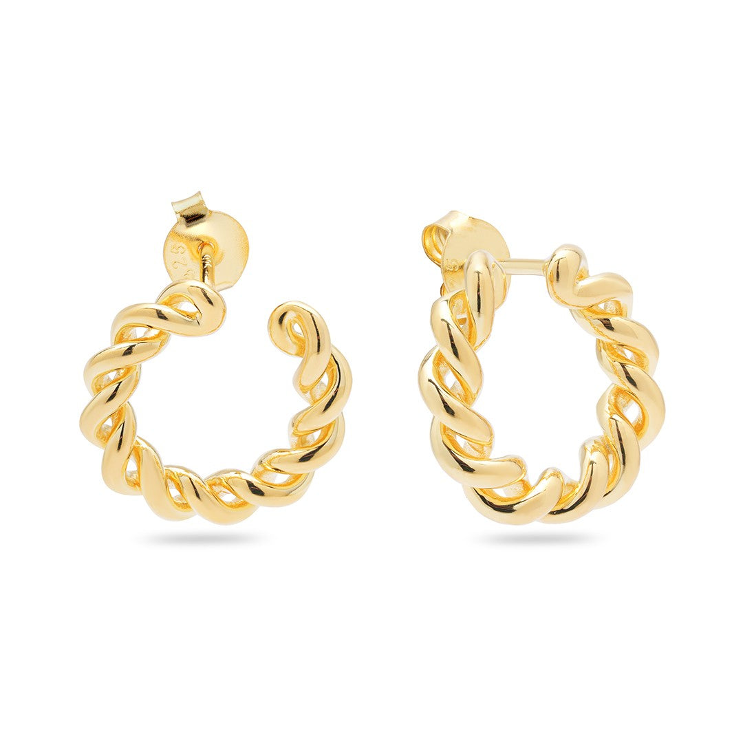 Kimolos-Eris 925 Ayar Gümüş Küpe-Küpe-1-Milagron.com