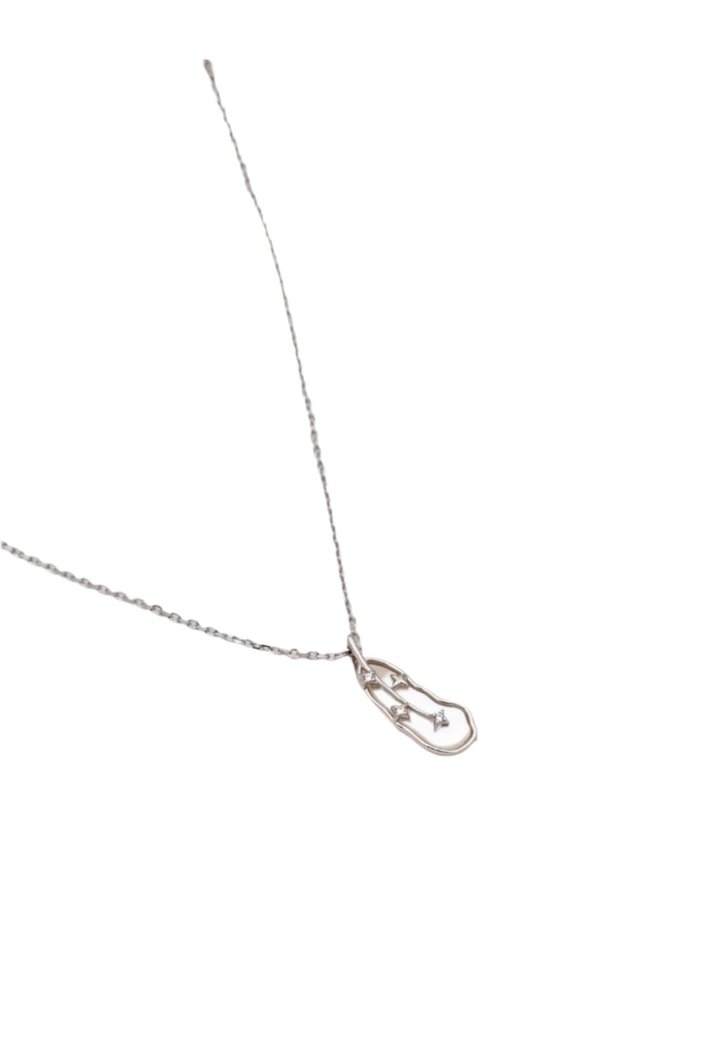 Kimolos-Leaf 925 Ayar Gümüş Kolye-Kolye-2-Milagron.com