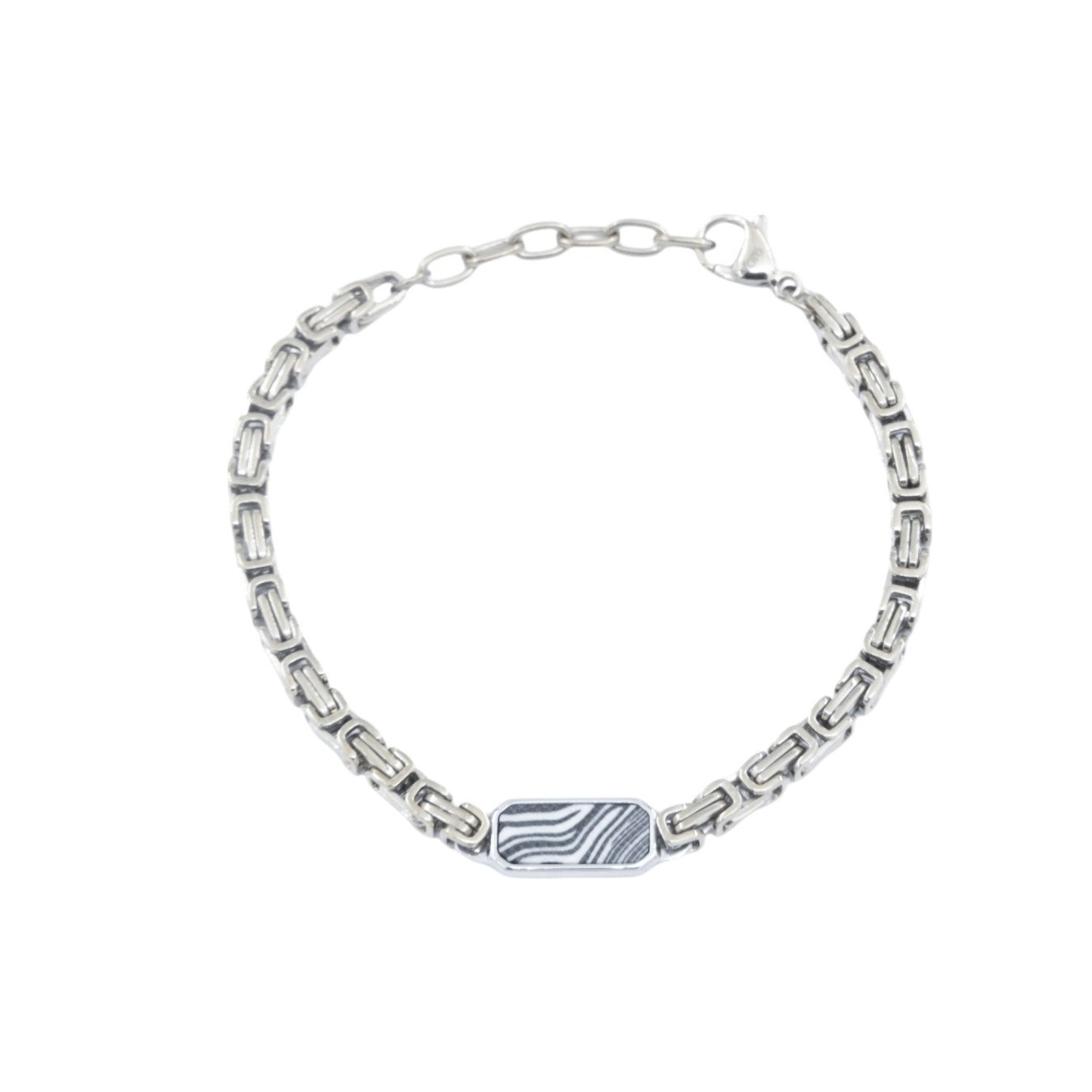 Kimolos-Mark 2 316 Ayar Çelik Erkek Bileklik-Bileklik-1-Milagron.com