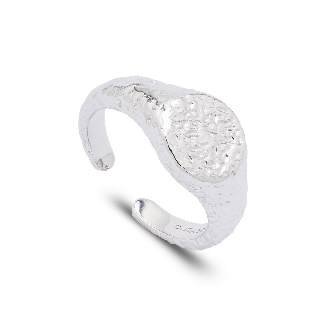 Kimolos-Melaina 925 Ayar Gümüş Yüzük-Yüzük-1-Milagron.com