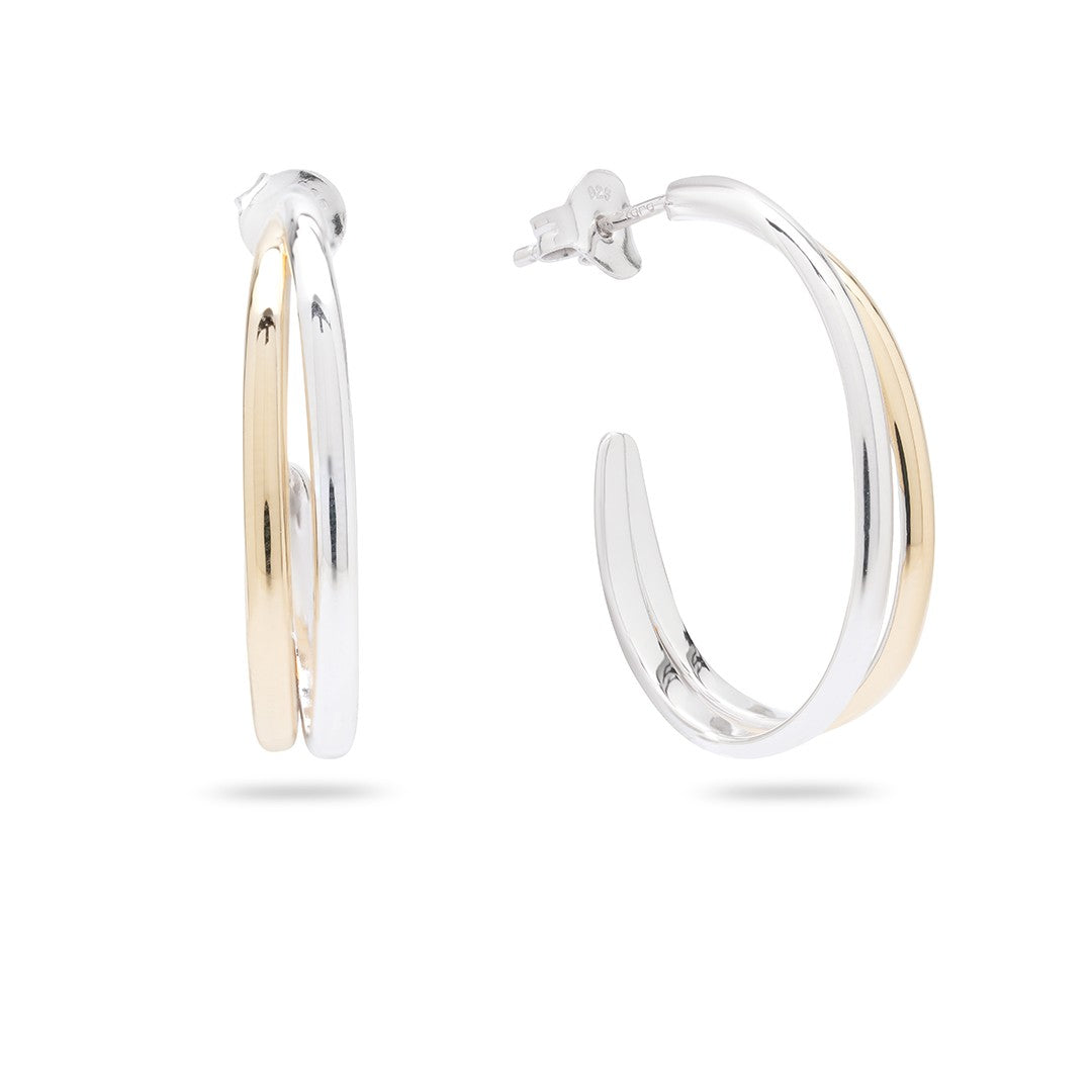 Kimolos-Moirai 925 Ayar Gümüş Küpe-Küpe-1-Milagron.com