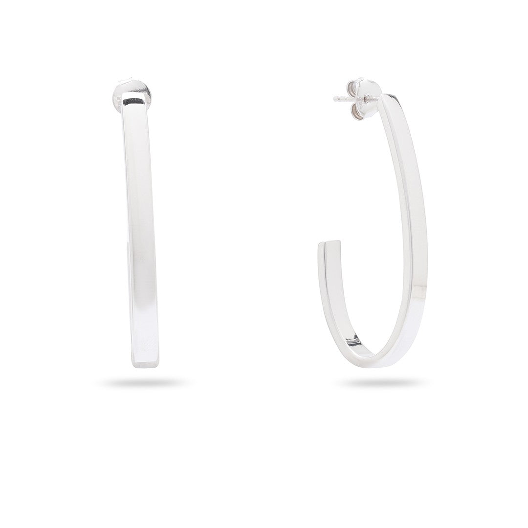 Kimolos-Nimpha 925 Ayar Gümüş Küpe-Küpe-1-Milagron.com