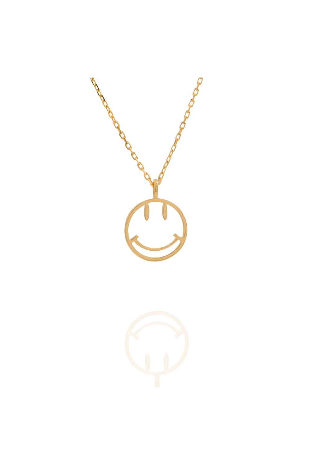 Kimolos-Smile Necklace 925 Ayar Gümüş Gülen Yüz Kolye-Kolye-1-Milagron.com