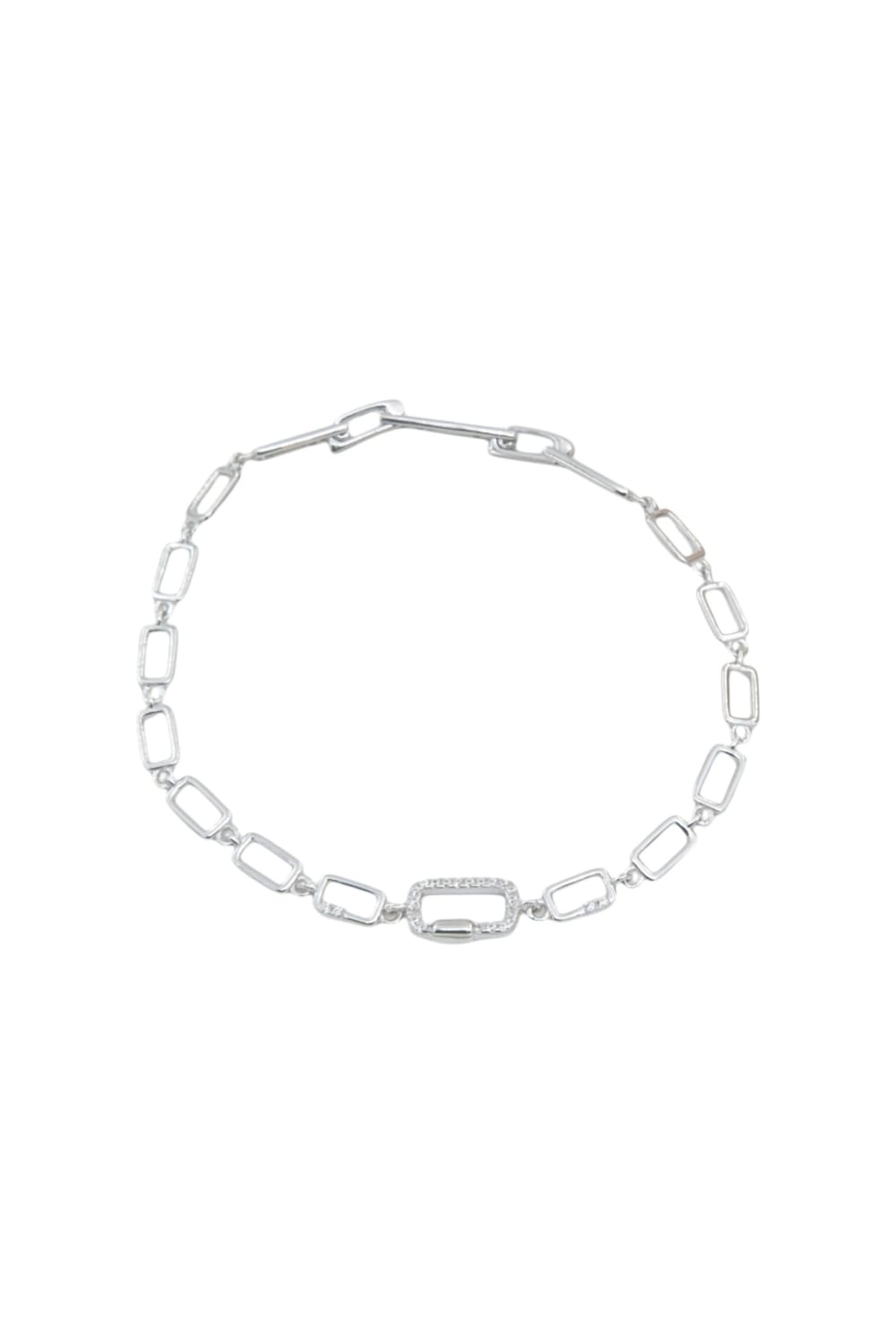 Kimolos-Timeless Grace 925 Ayar Gümüş Zirkon Taşlı Bileklik-Bileklik-1-Milagron.com