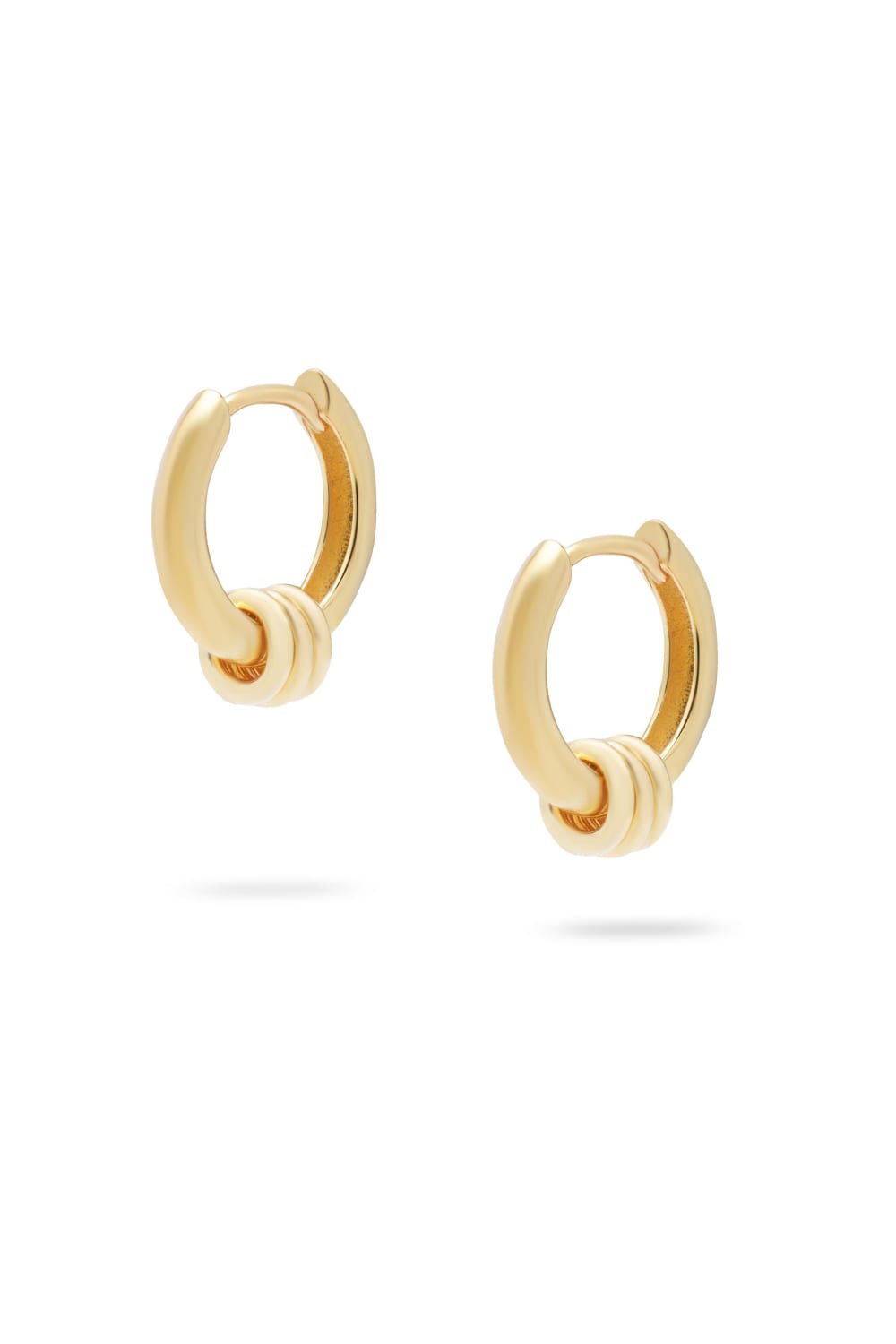 Kimolos-Wiggles 925 Ayar Gümüş Halka Küpe-Küpe-1-Milagron.com