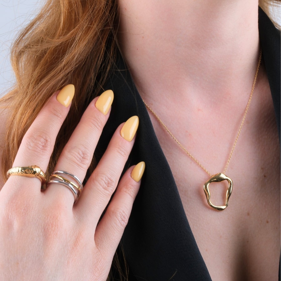 Kimolos-Xanthe 925 Ayar Gümüş Yüzük-2-Milagron.com