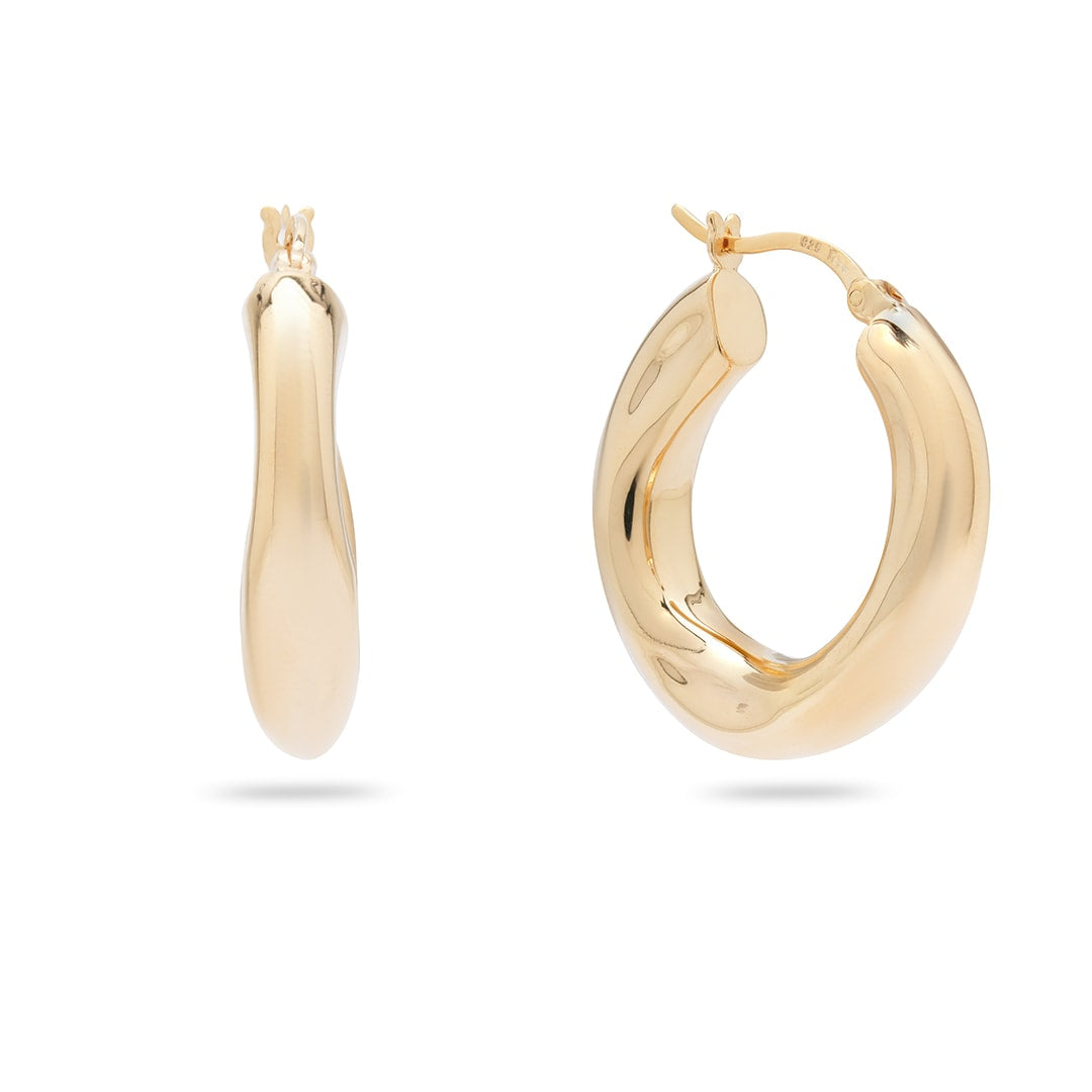 Kimolos-Yvaine 925 Ayar Gümüş Küpe-1-Milagron.com