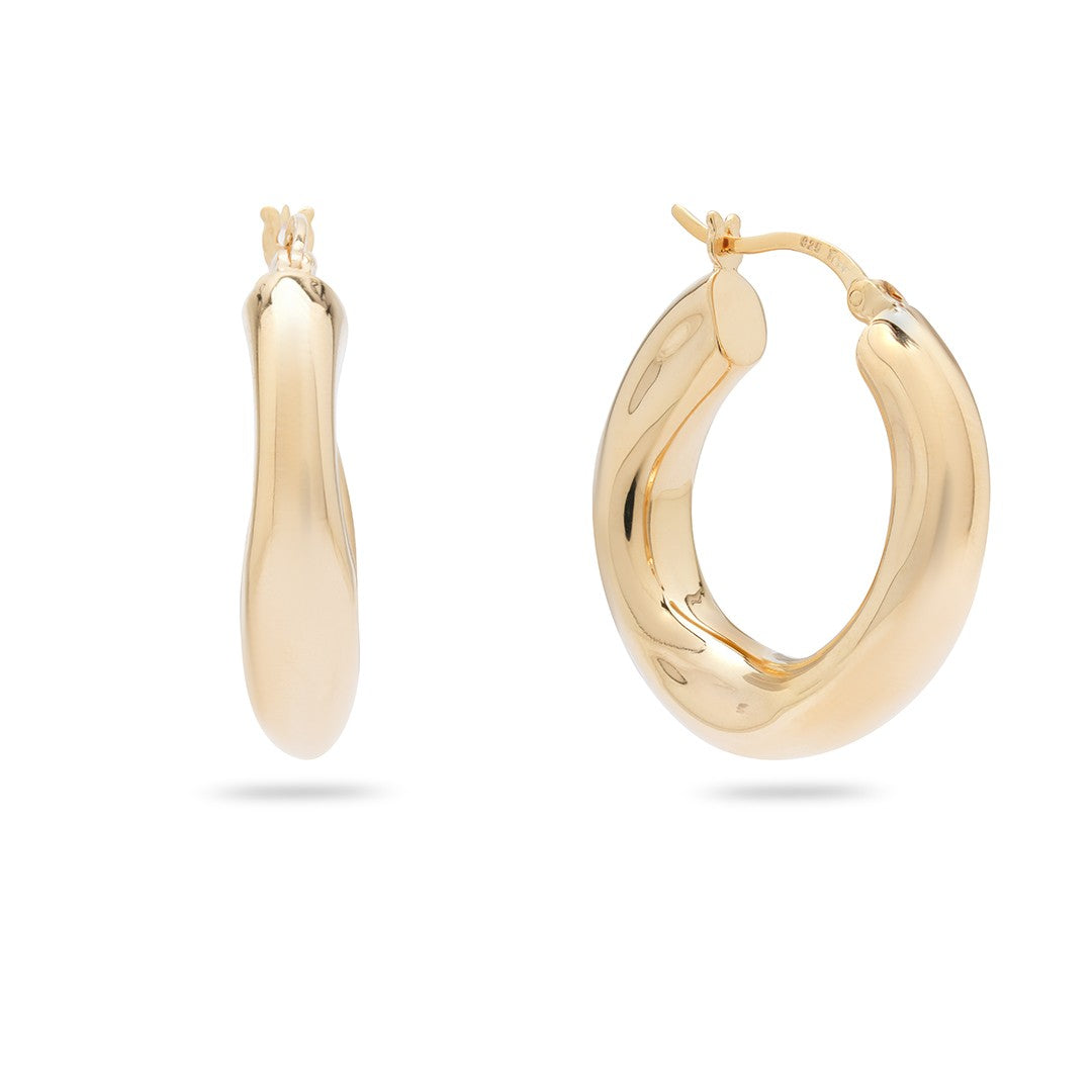 Kimolos-Yvaine 925 Ayar Gümüş Küpe-Küpe-1-Milagron.com