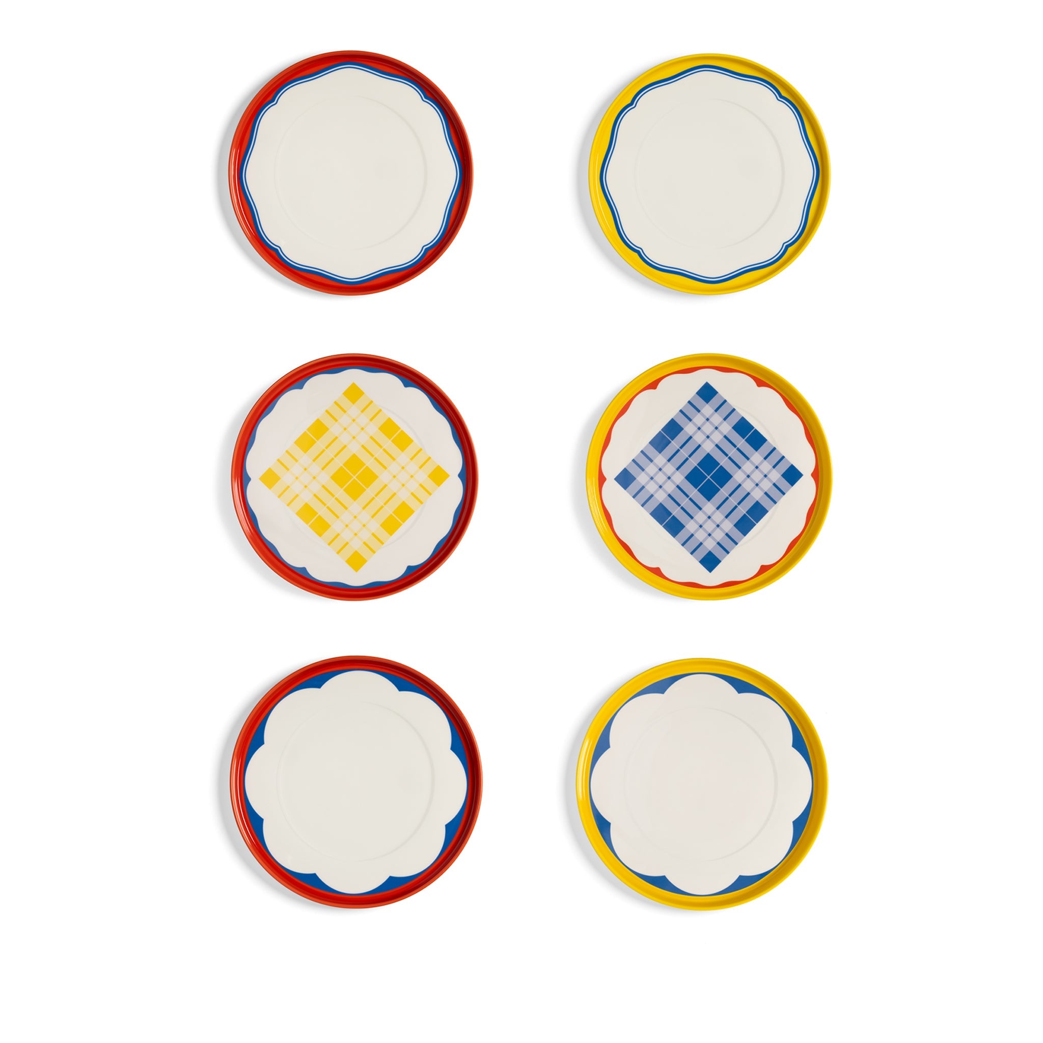 &Klevering-Daydream 6'lı Kemik Porselen Tabak-Tabak & Kase-1-Milagron.com