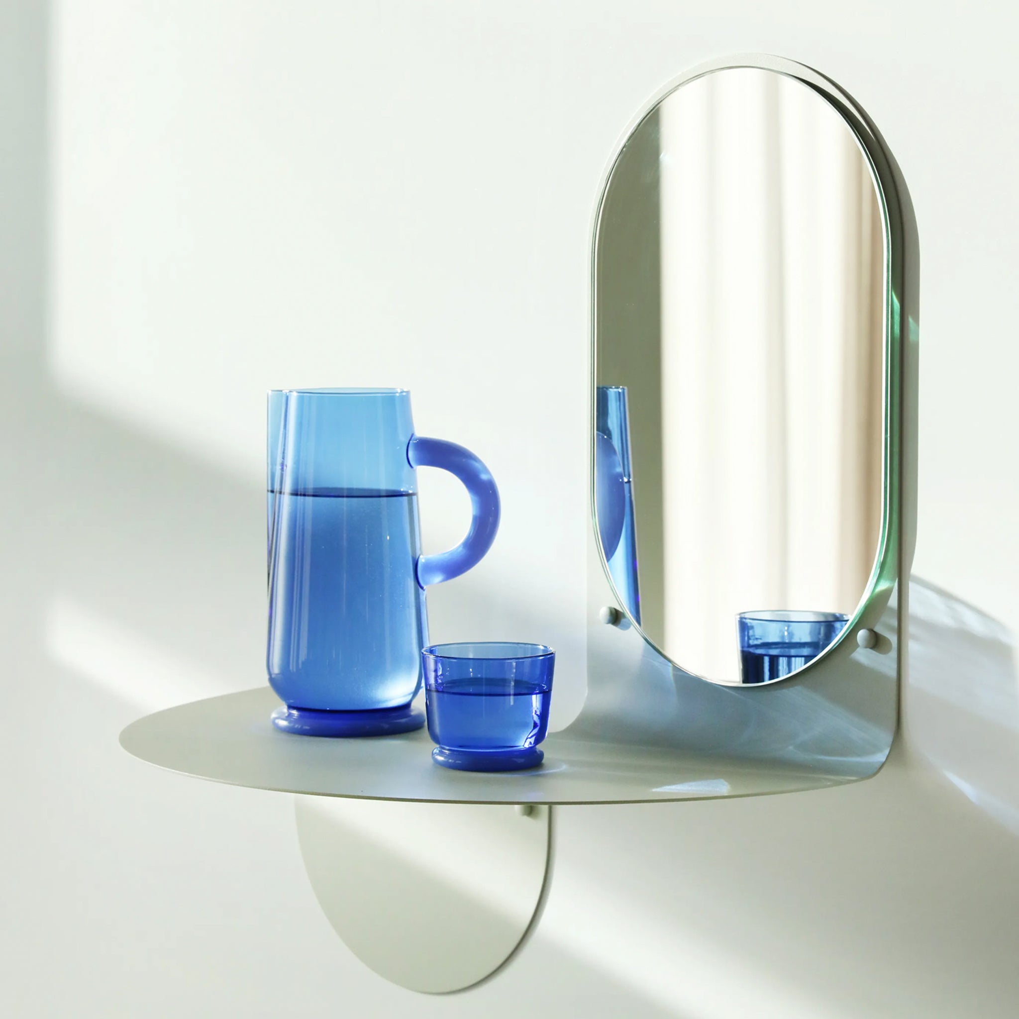 &Klevering-Flip Açık Gri Ayna-Ayna-2-Milagron.com