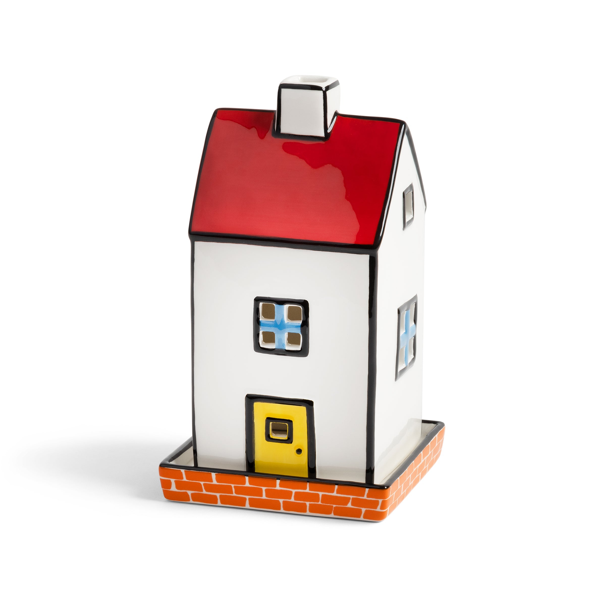 &Klevering-Haines Ev Figürlü Kapaklı Mumluk No:1-Mumluk-1-Milagron.com